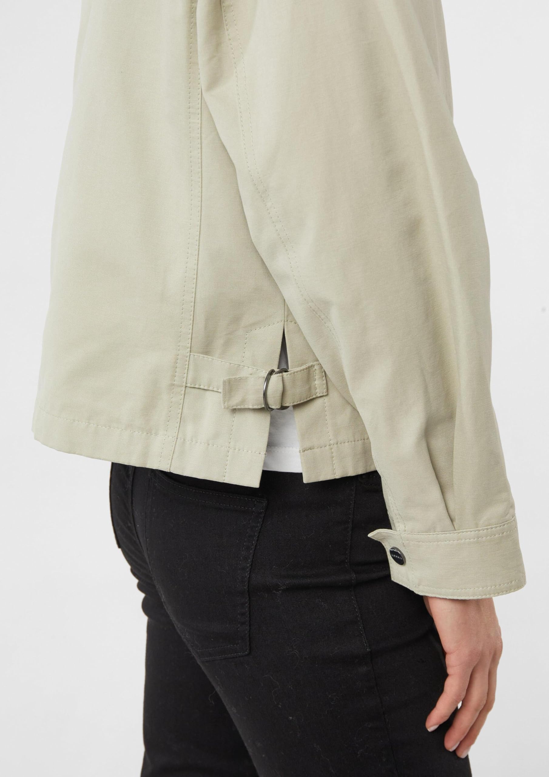 comma-jackets-kurze-baumwollmix-jacke-cord-kragen-twill image 5
