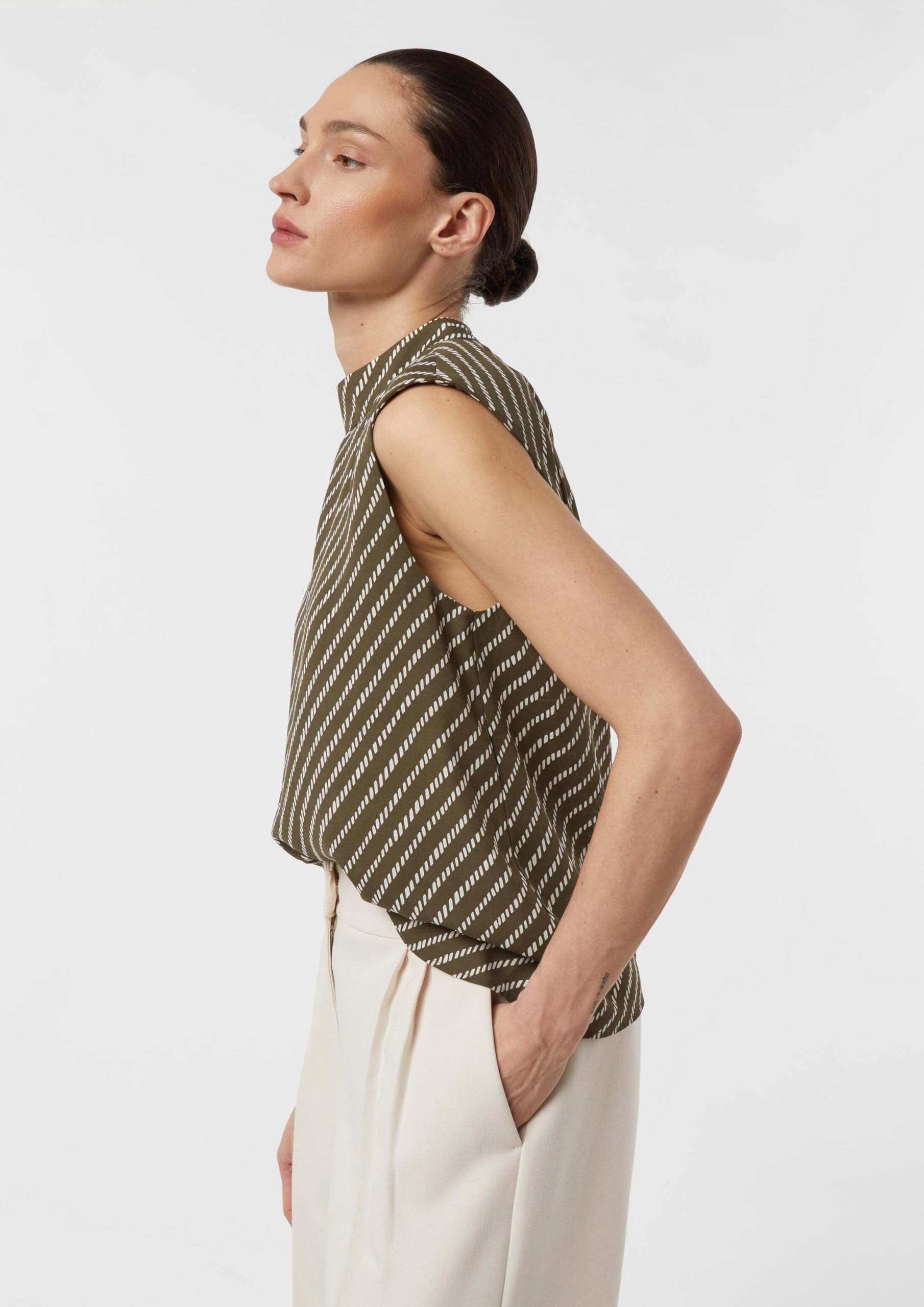 comma-blouses-chiffon-bluse-damen-gemustert-gr-e-34 image 6