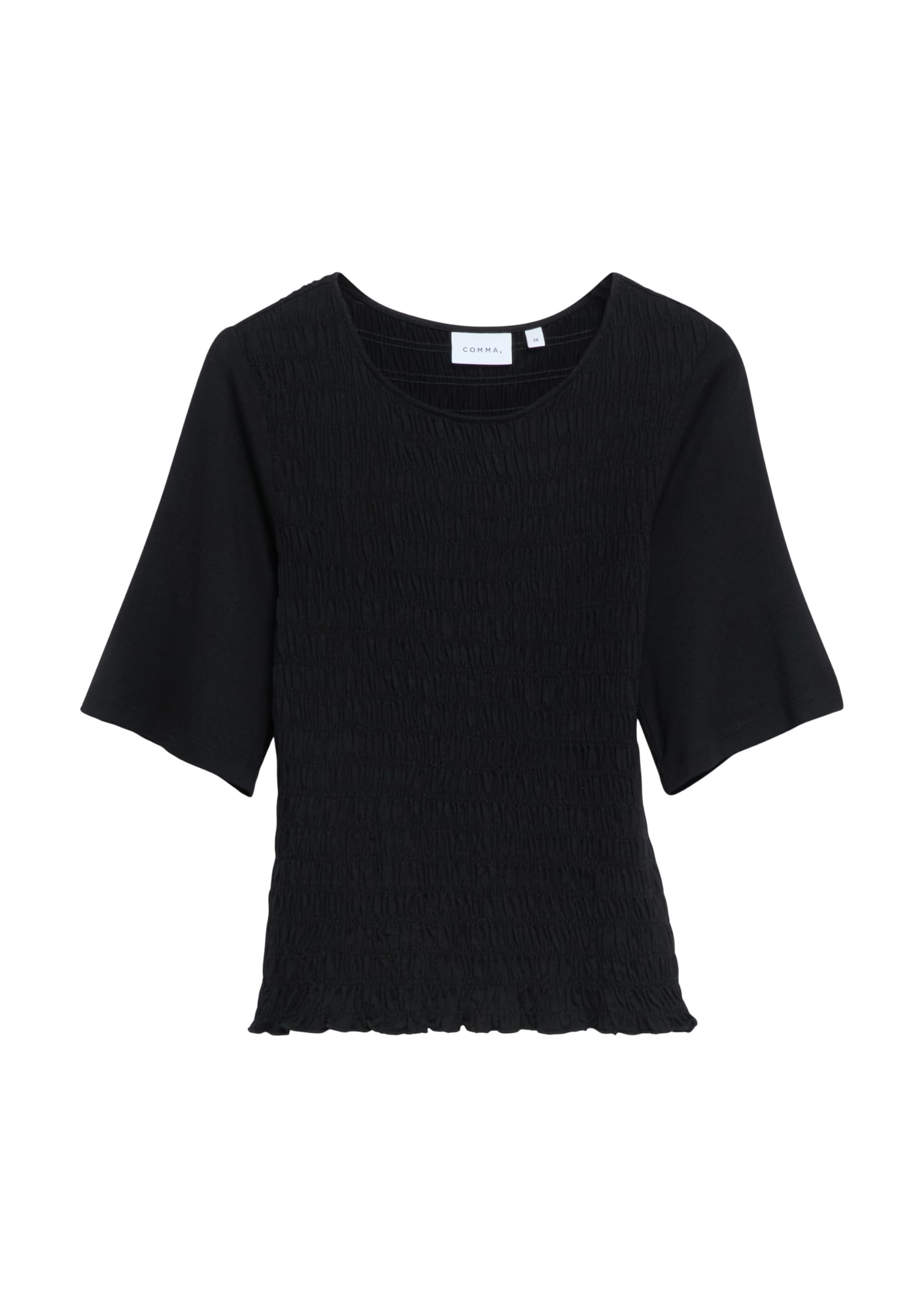 comma-tanktop-damen-logo-rundhals-smok-relaxed-fit image 4