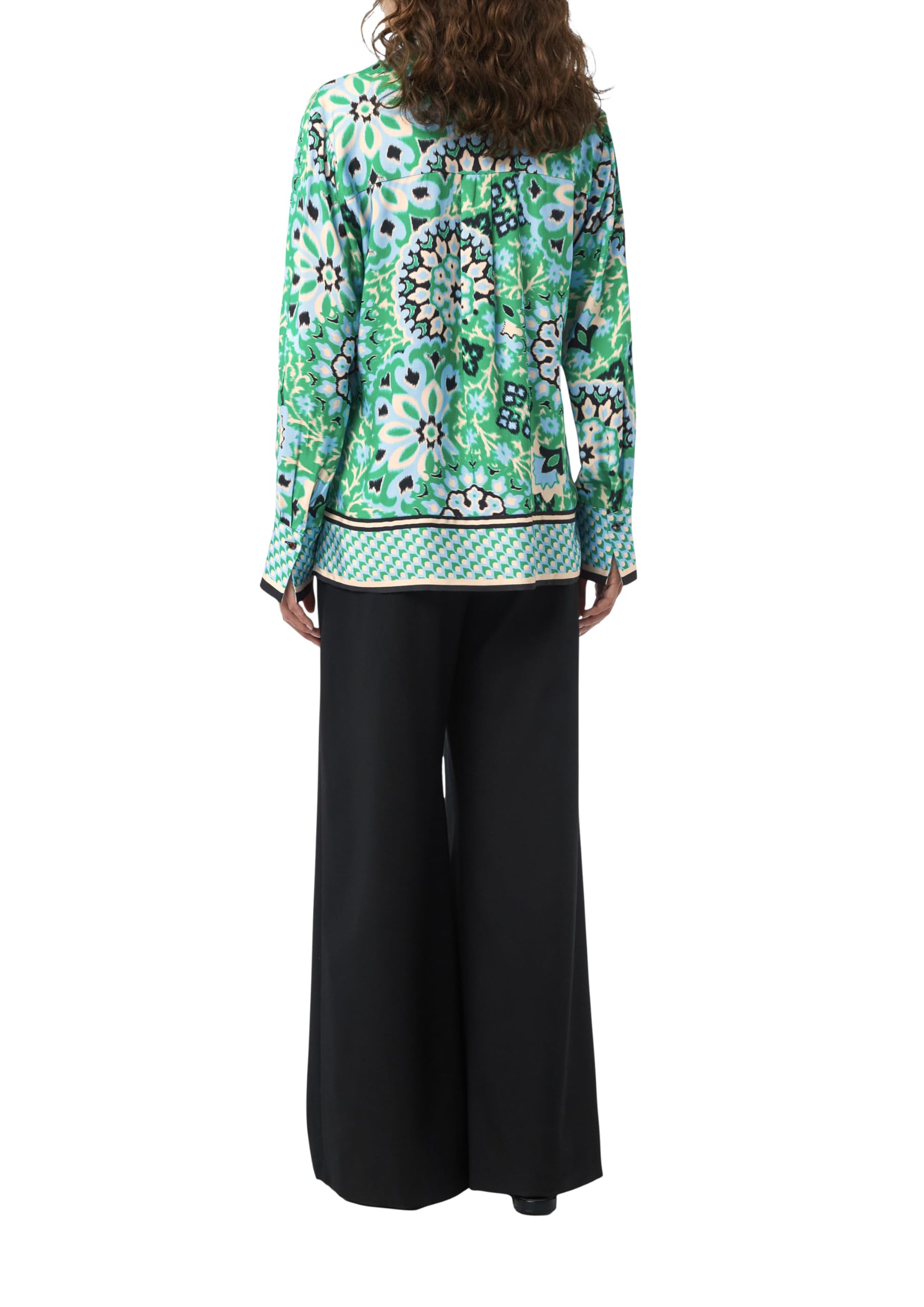 comma-blouses-hemdbluse-langarm-gr-44-abstrakt-gemustert image 2