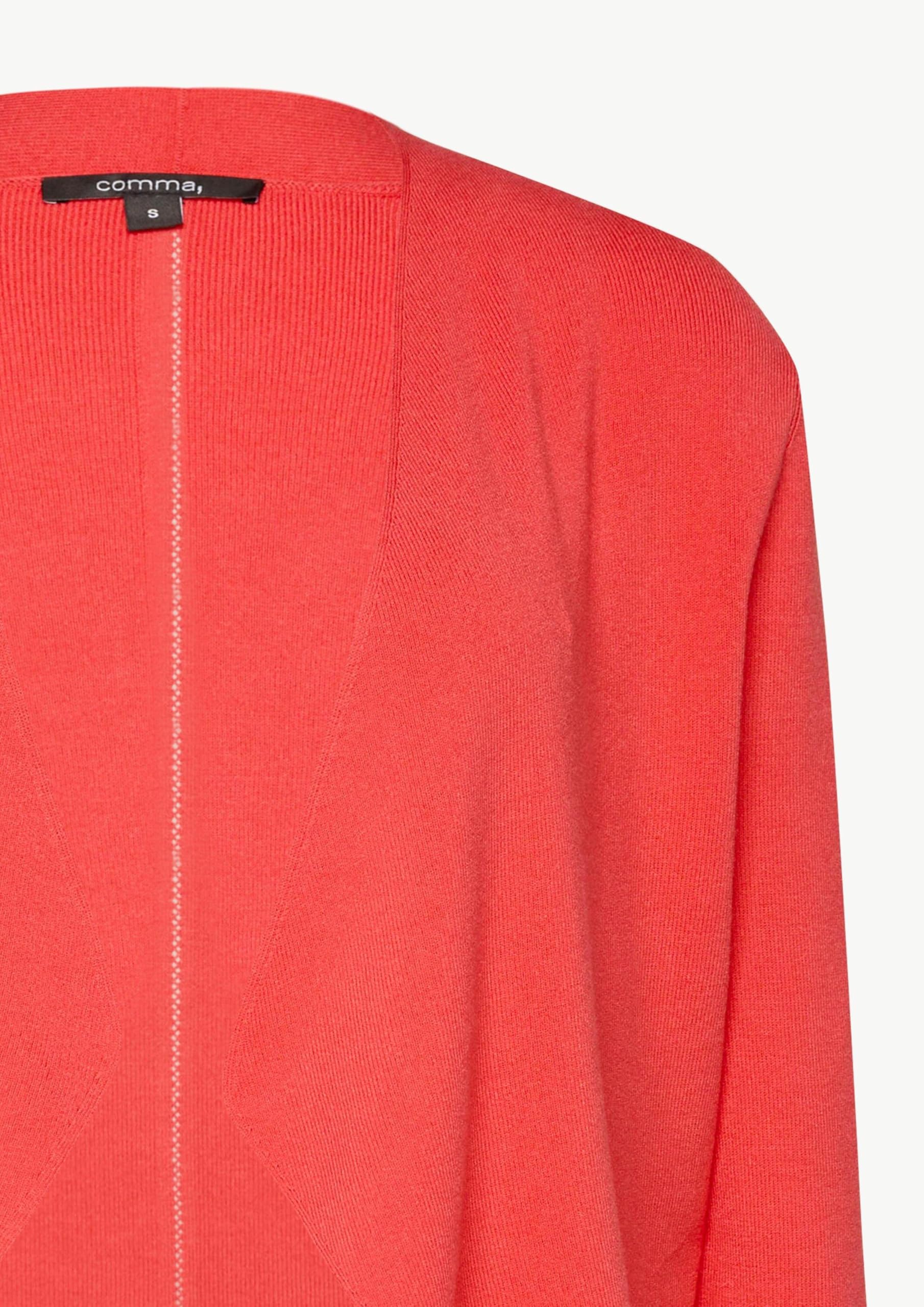 comma-strickjacke-gr-m-orange-viskosemix-cardigan image 6