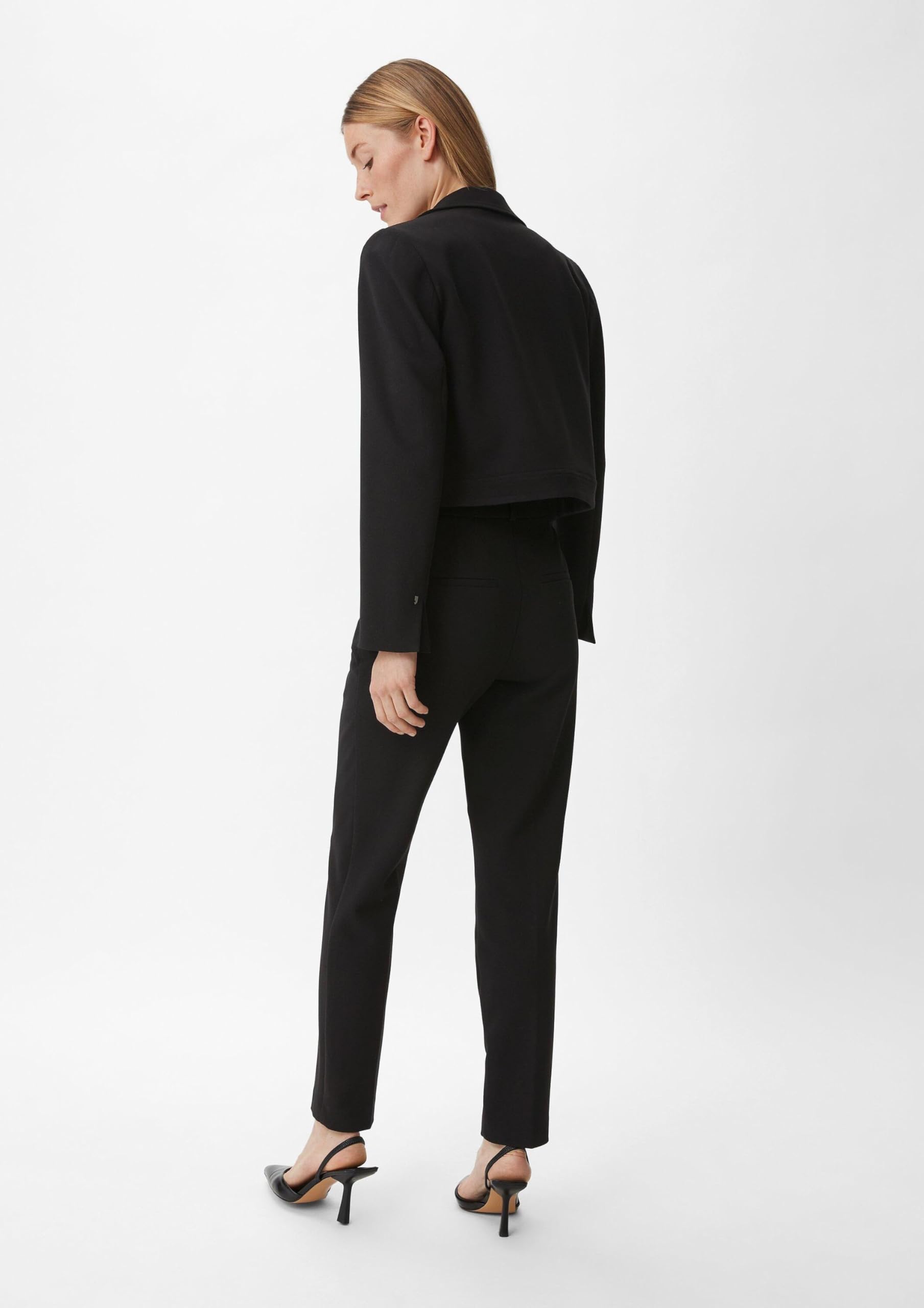 comma-blazer-kurz-viskosemix-schwarz-gr-e-36 image 8
