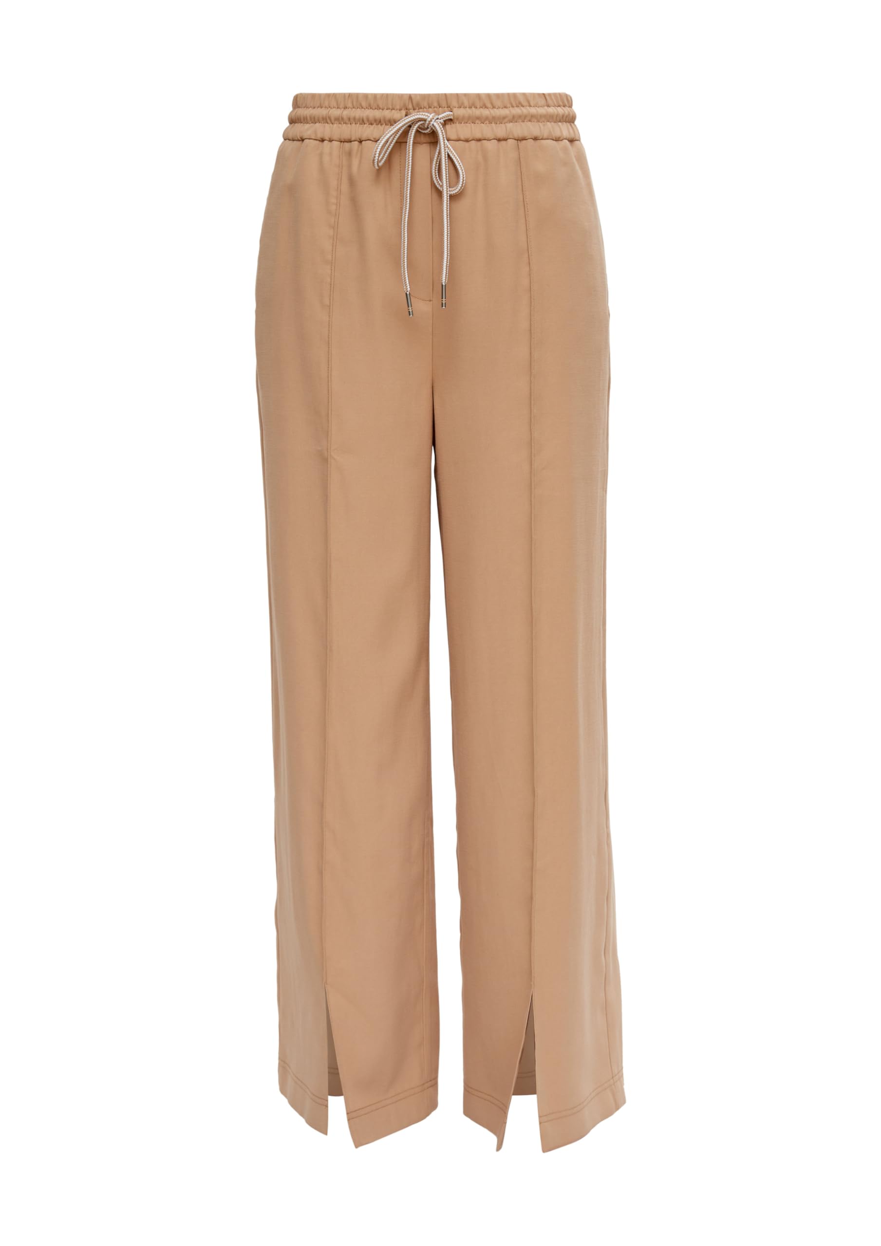 comma-marlenehose-saumschlitz-44-lang-damen-hose-beige image 4