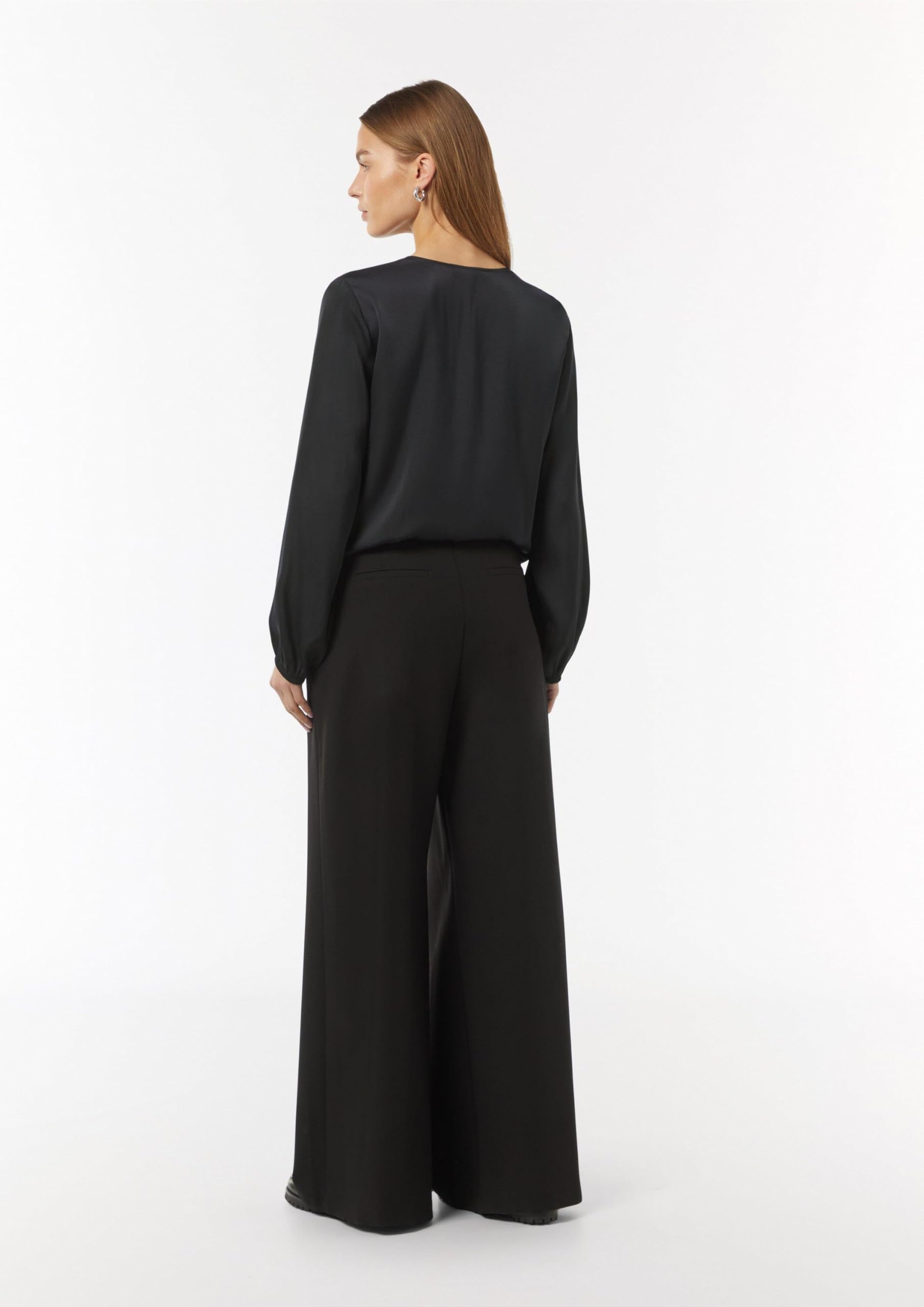comma-satin-bluse-v-ausschnitt-elastisch-gr-34 image 8