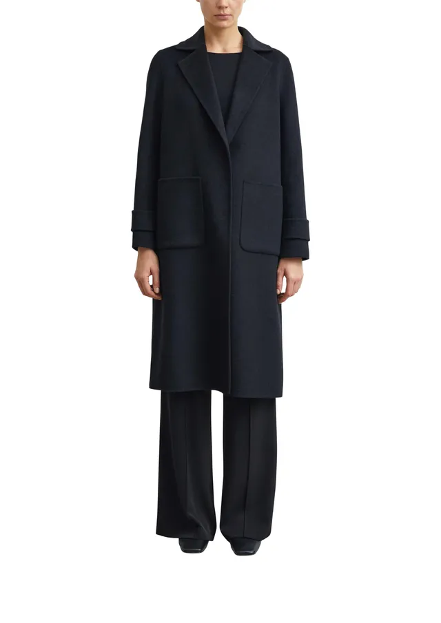 comma-doubleface-mantel-damen-midi-gr-l-schwarz image 1