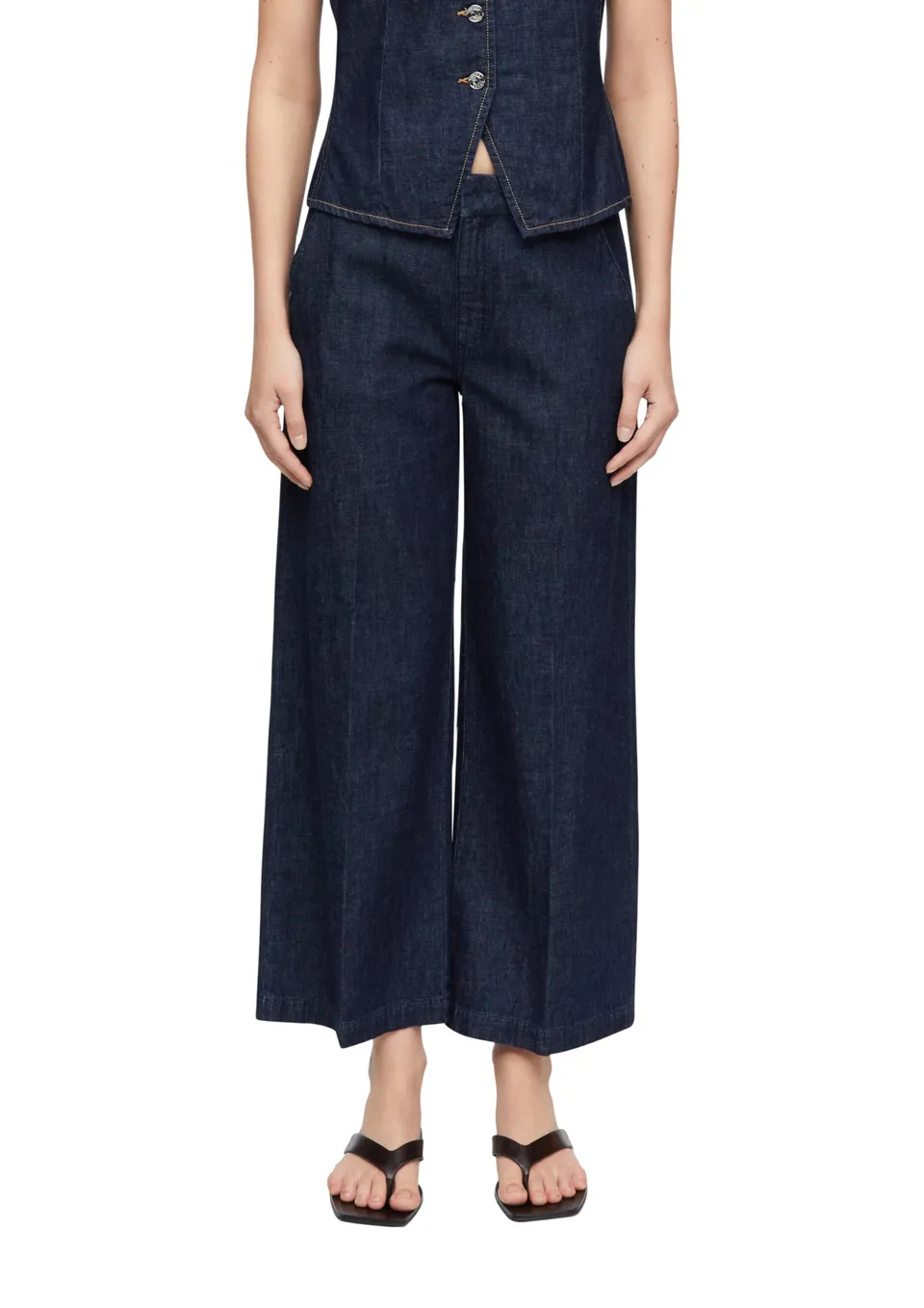 comma-2182074-culotte-jeans-wide-leg-7-8-gr-40 image 1