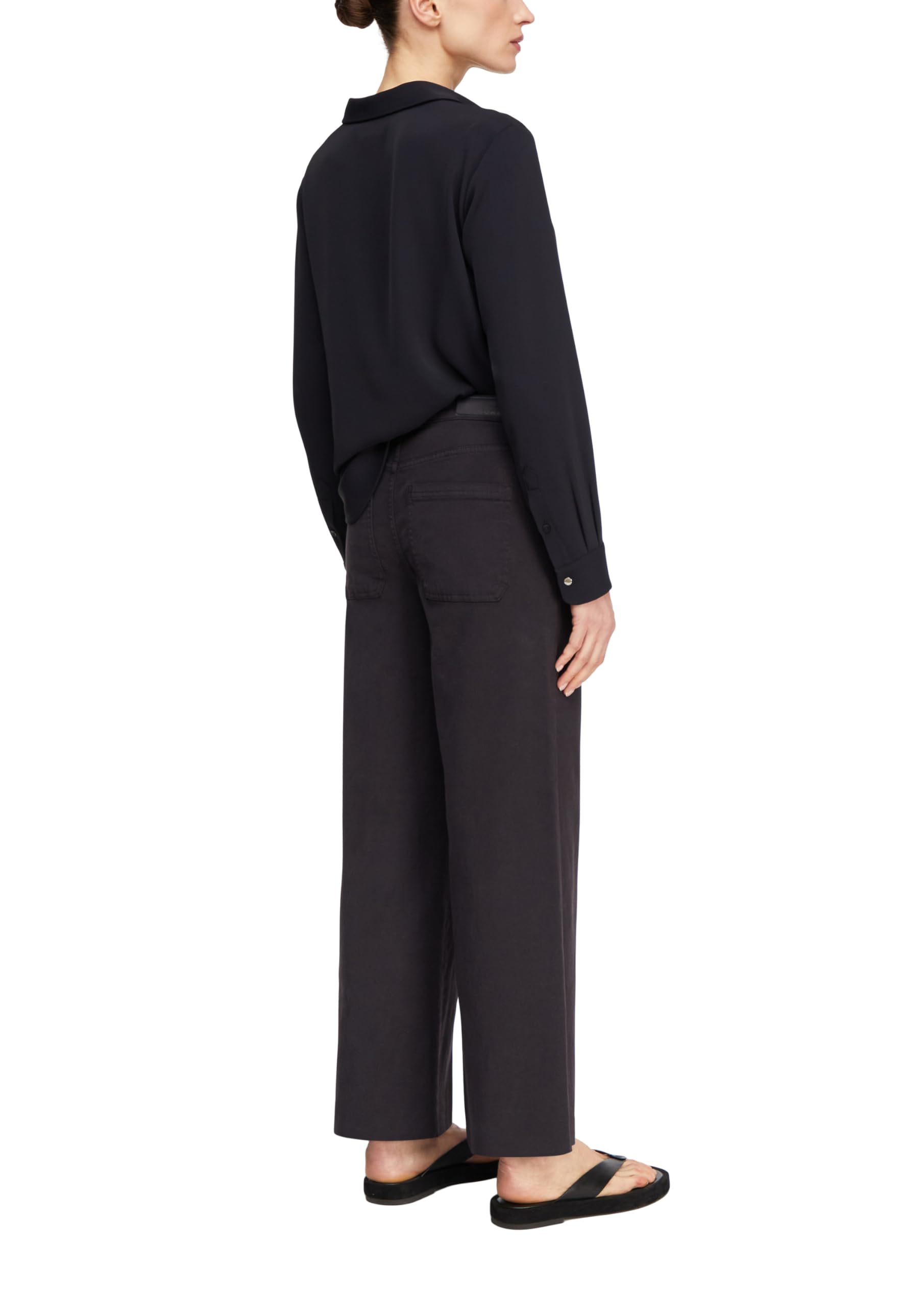 comma-anna-culotte-jeans-7-8-wide-leg-navy image 2