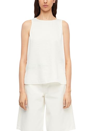 comma-blouses-damenbluse-rmellos-samt-satin-rundhals-2 image 8