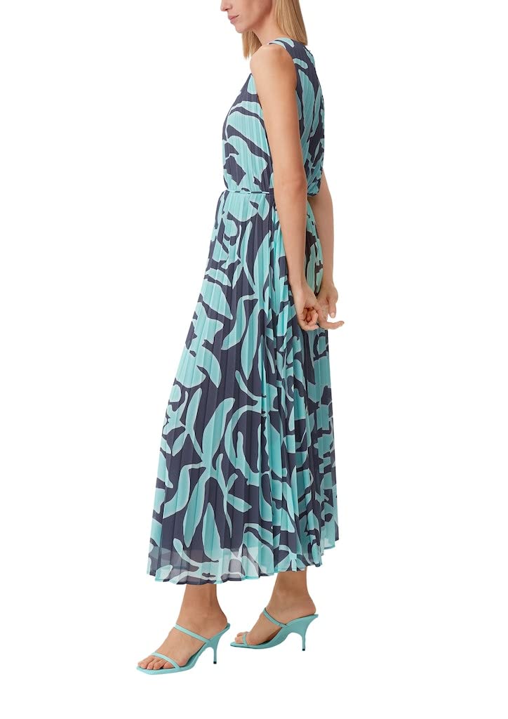 comma-60-2-61-20-200-2132869-kleid-blau-damen image 4