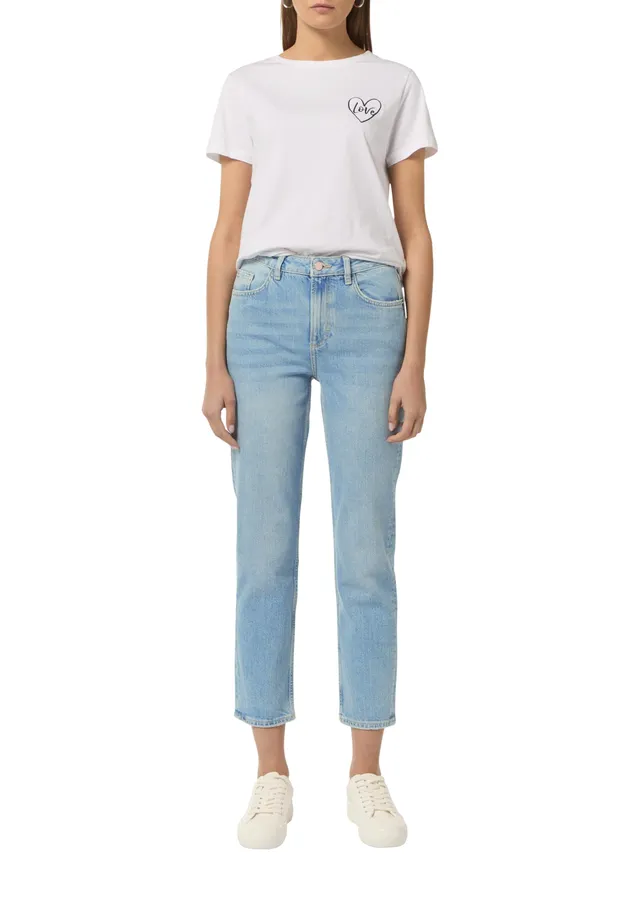 comma-straight-leg-jeans-damen-helle-waschung-46w-32l image 1