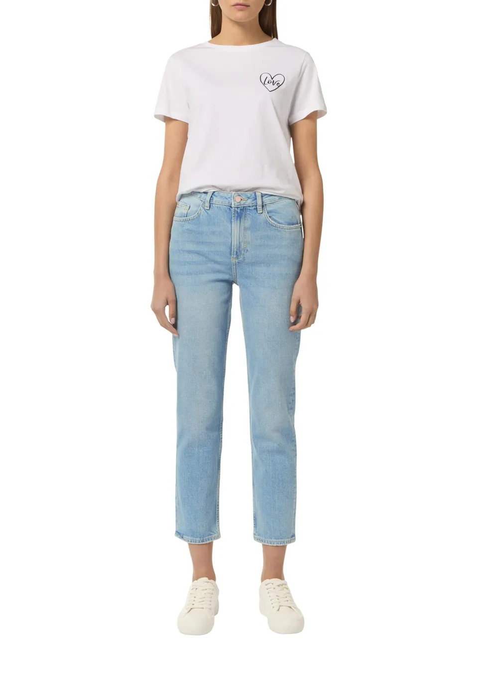 comma-straight-leg-jeans-damen-helle-waschung-46w-32l image 1