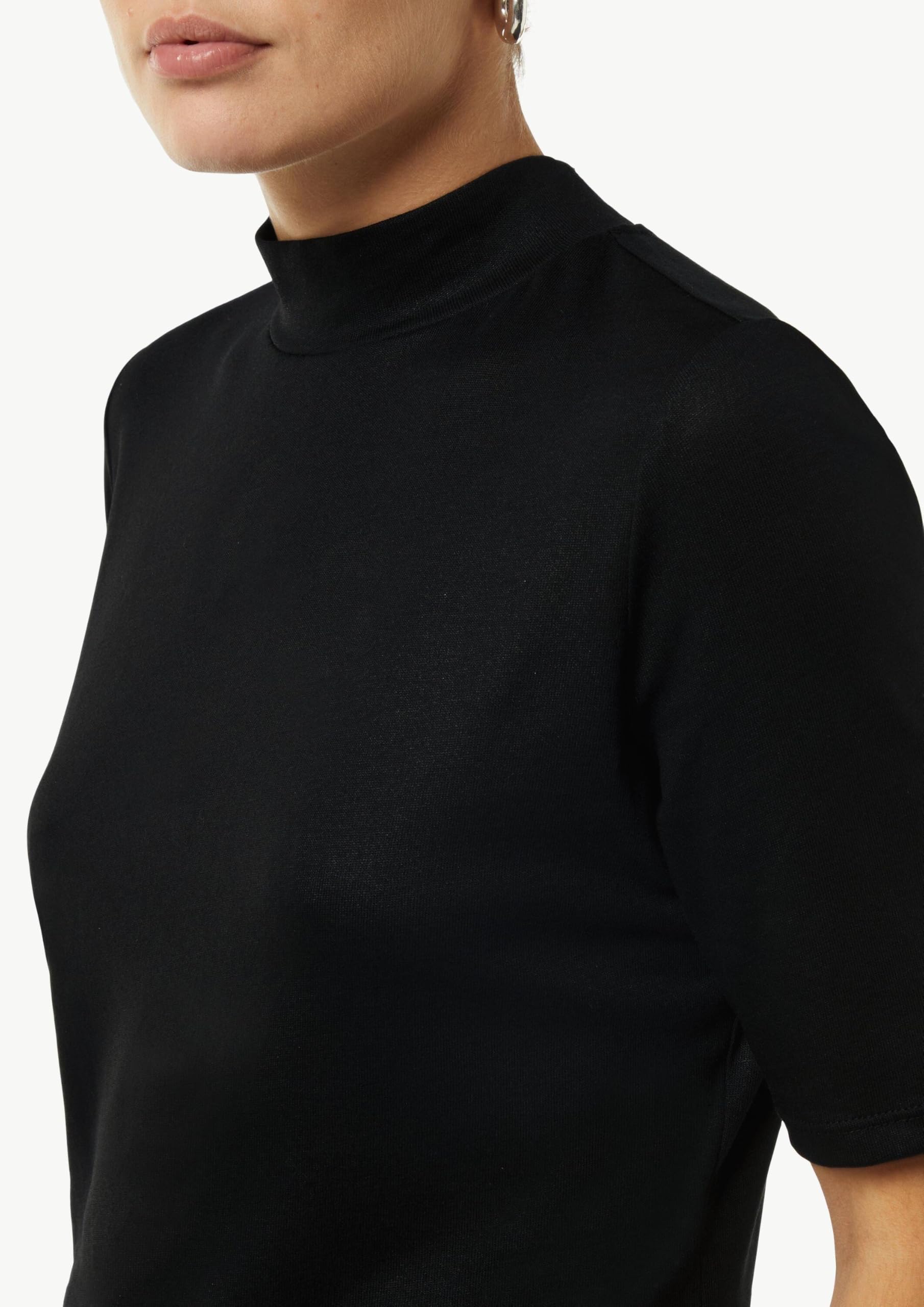 comma-t-shirt-damen-modalmix-stehkragen image 5