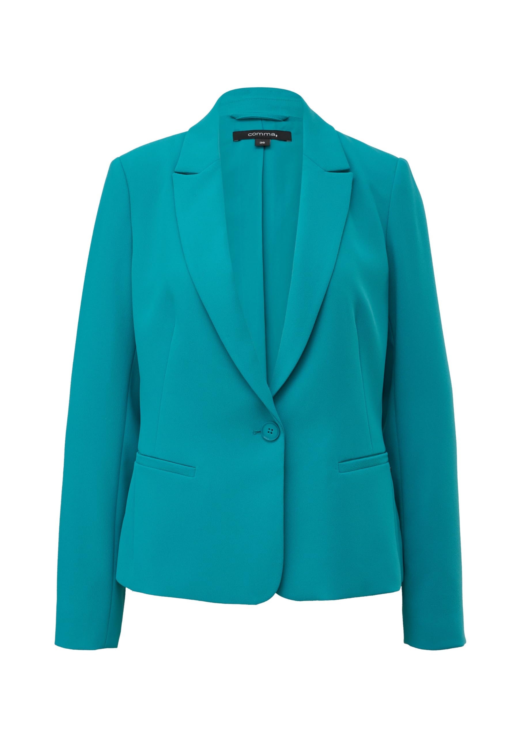 comma-blazer-2140424-damen-t-rkisblau-gr-e-36 image 3