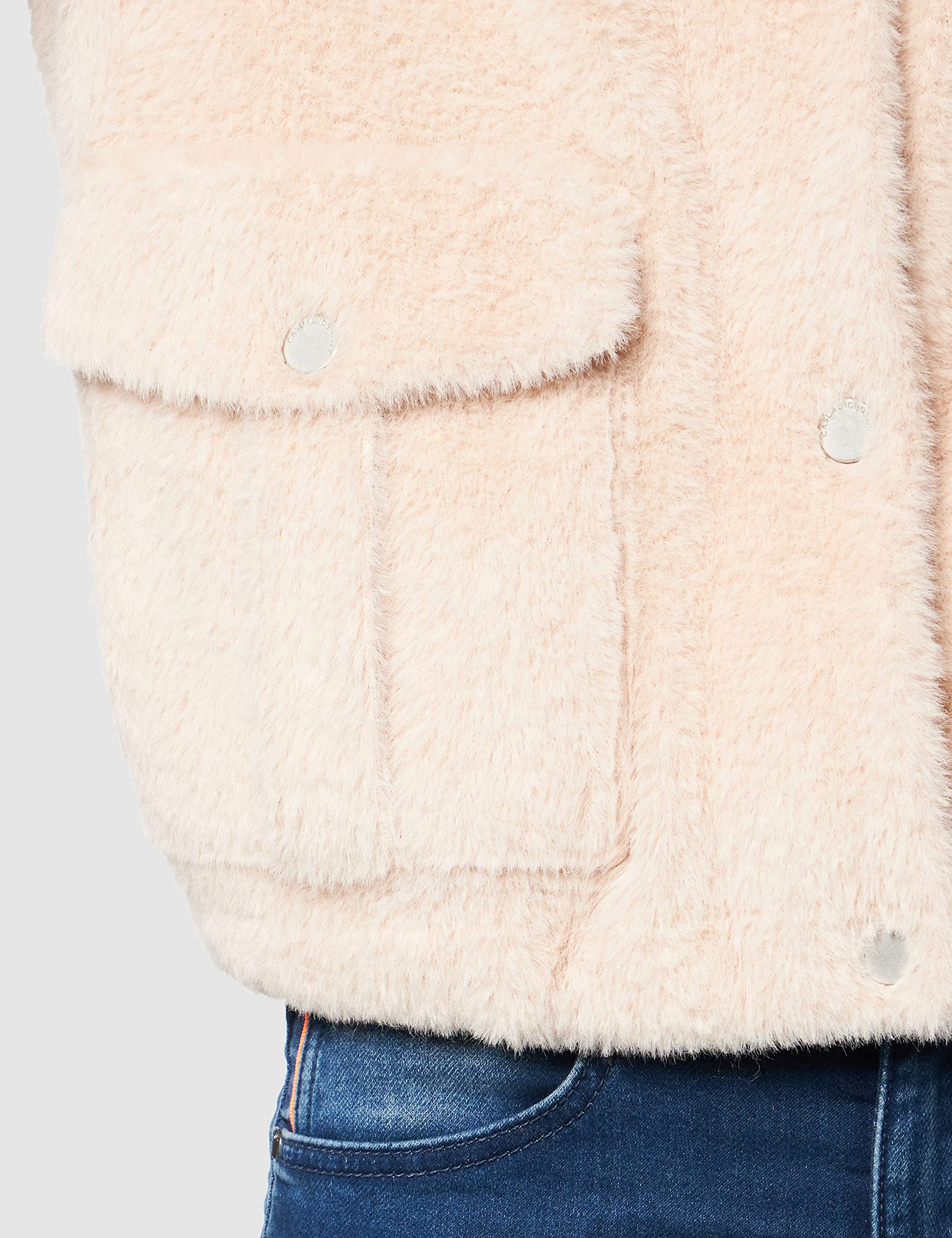 comma-jackets-damen-jacke-beige-stepp-gr44-kapuze image 5