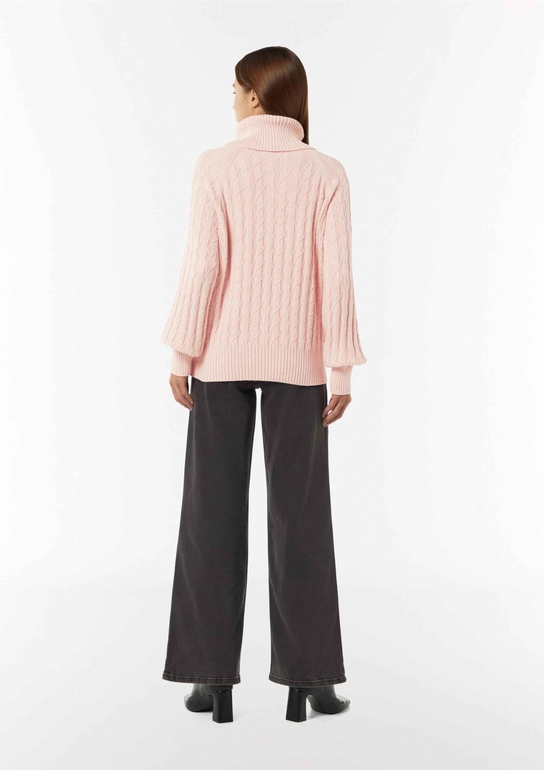 comma-strickpullover-rollkragen-zopf-gr-40-wei image 6