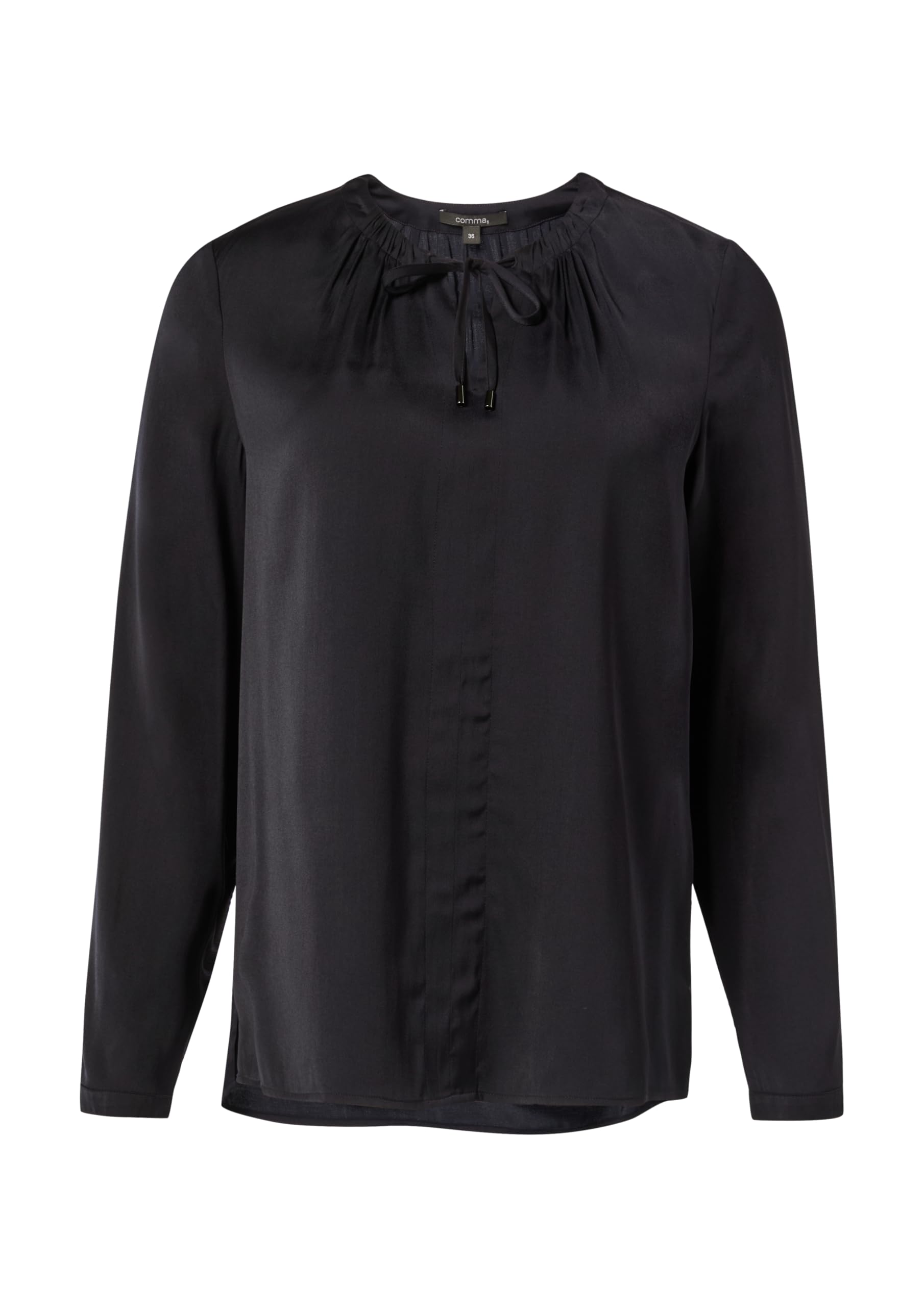 comma-tunikabluse-satin-relaxed-fit-koralle image 7