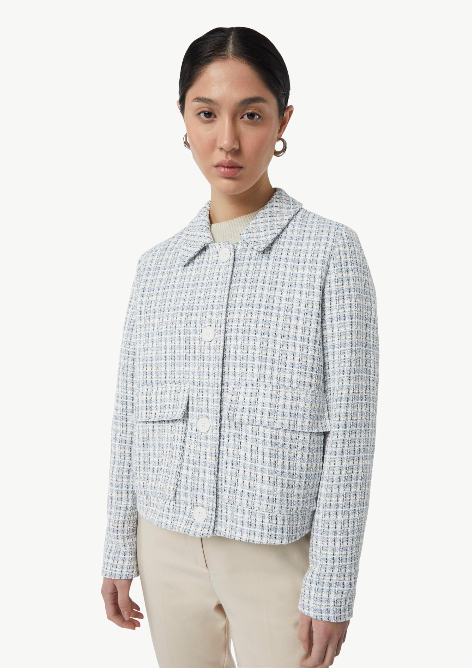 comma-kurze-tweed-jacke-mit-taschen-jacke-tweed image 7