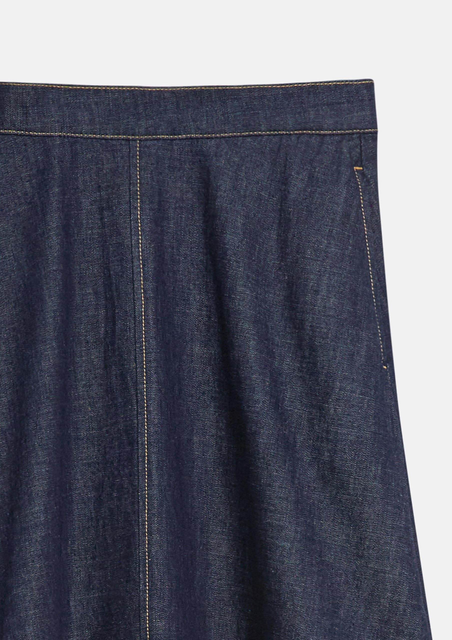 comma-skirts-damen-jeansrock-a-linie-midi-gr-e-34 image 5