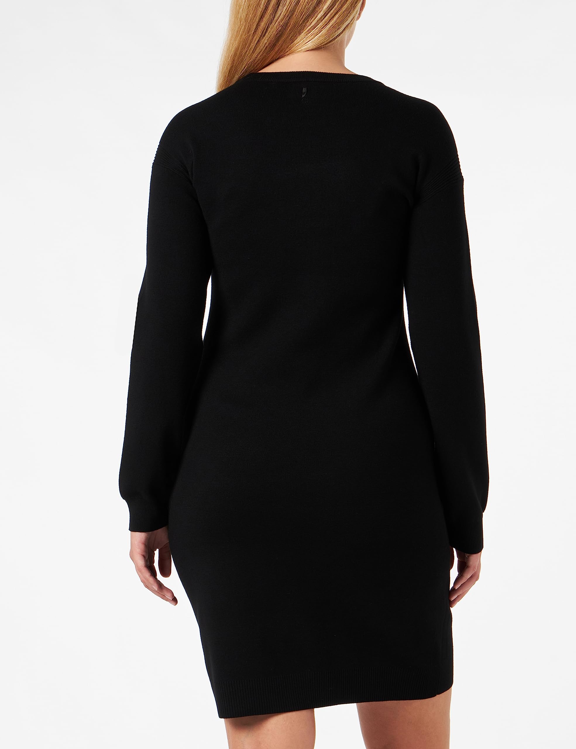 comma-kleid-2134952-strick-gr-36-grau-viskose image 3