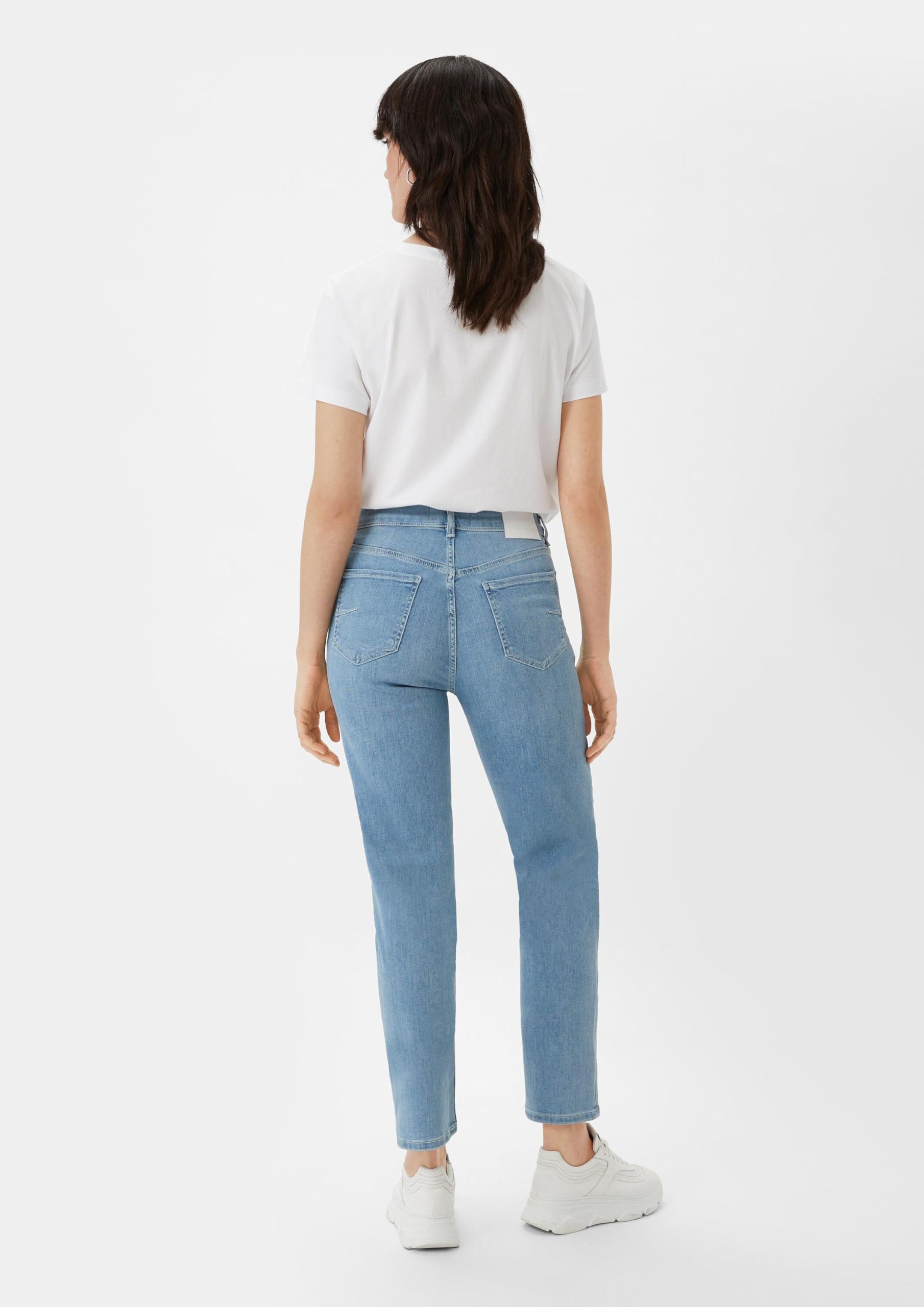 comma-straight-leg-jeans-gr-e-34-blau-hoher-bund image 7
