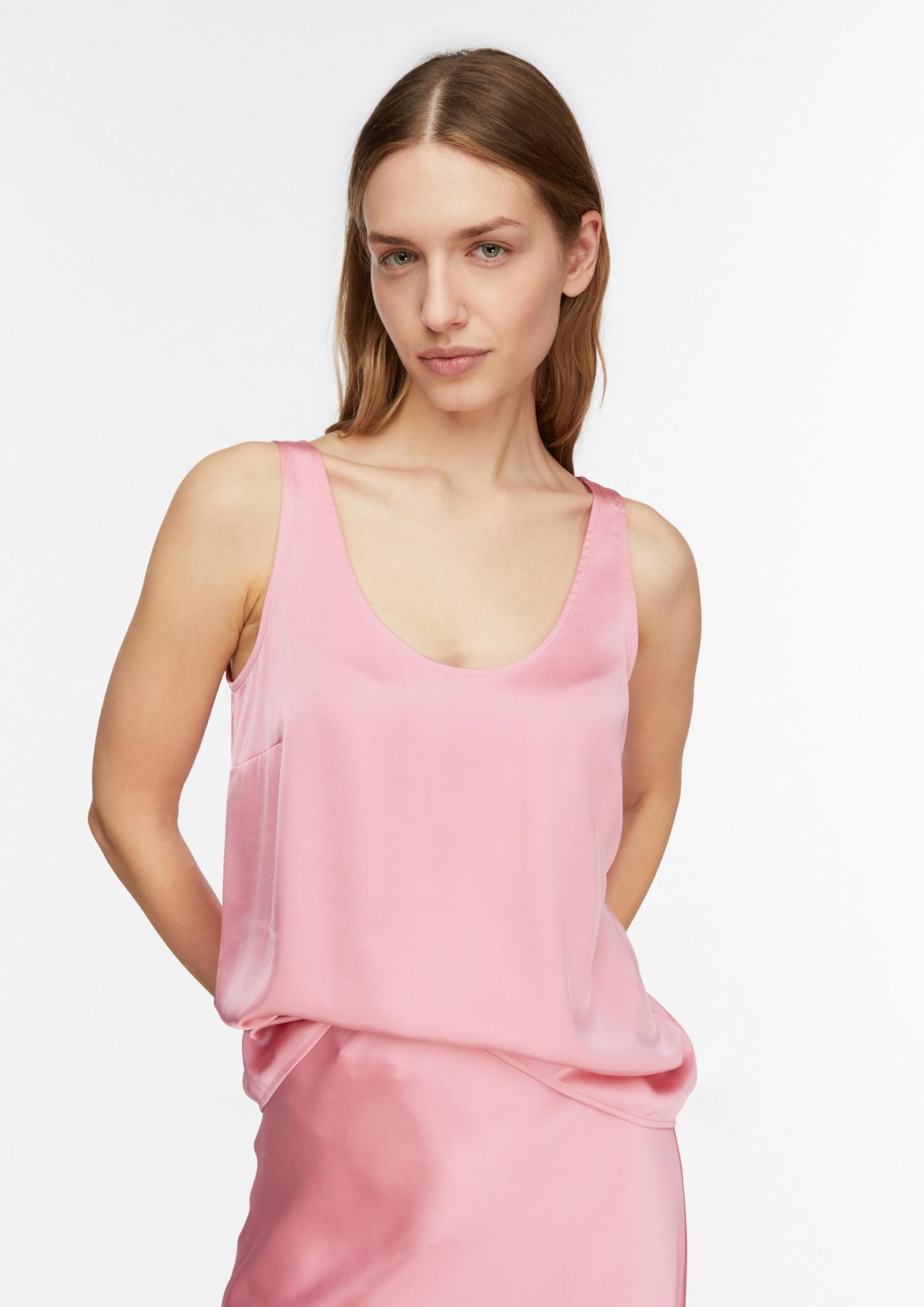 comma-satin-top-damen-top-rmellos-gr-38-festlich image 6