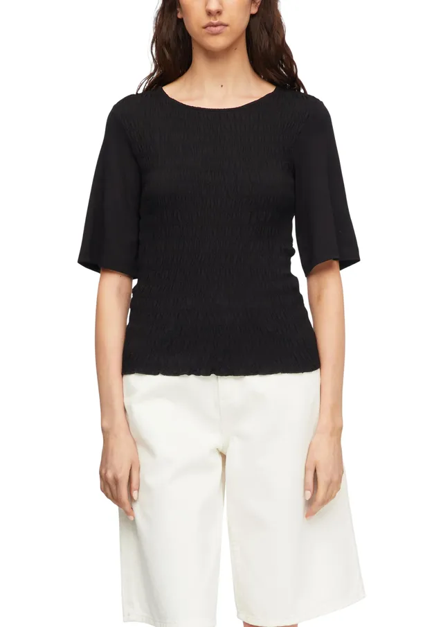 comma-tanktop-damen-logo-rundhals-smok-relaxed-fit image 1