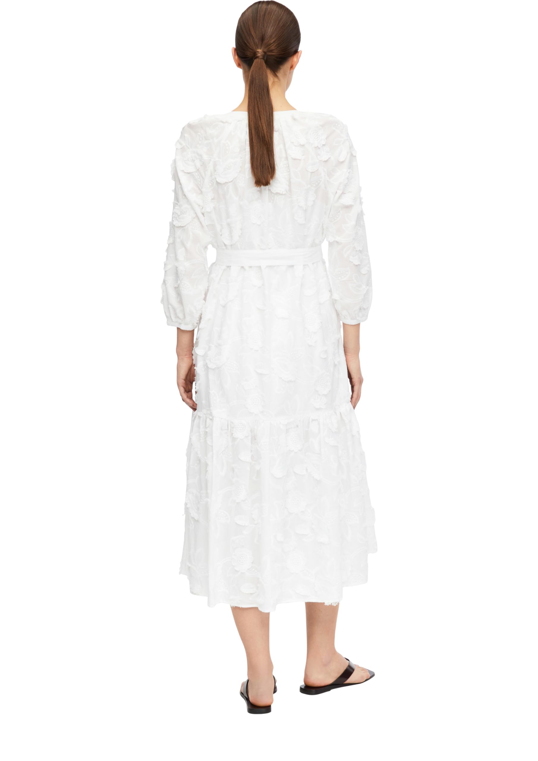 comma-dresses-midikleid-baumwoll-voile-gr-40-floral-fil-coup image 2