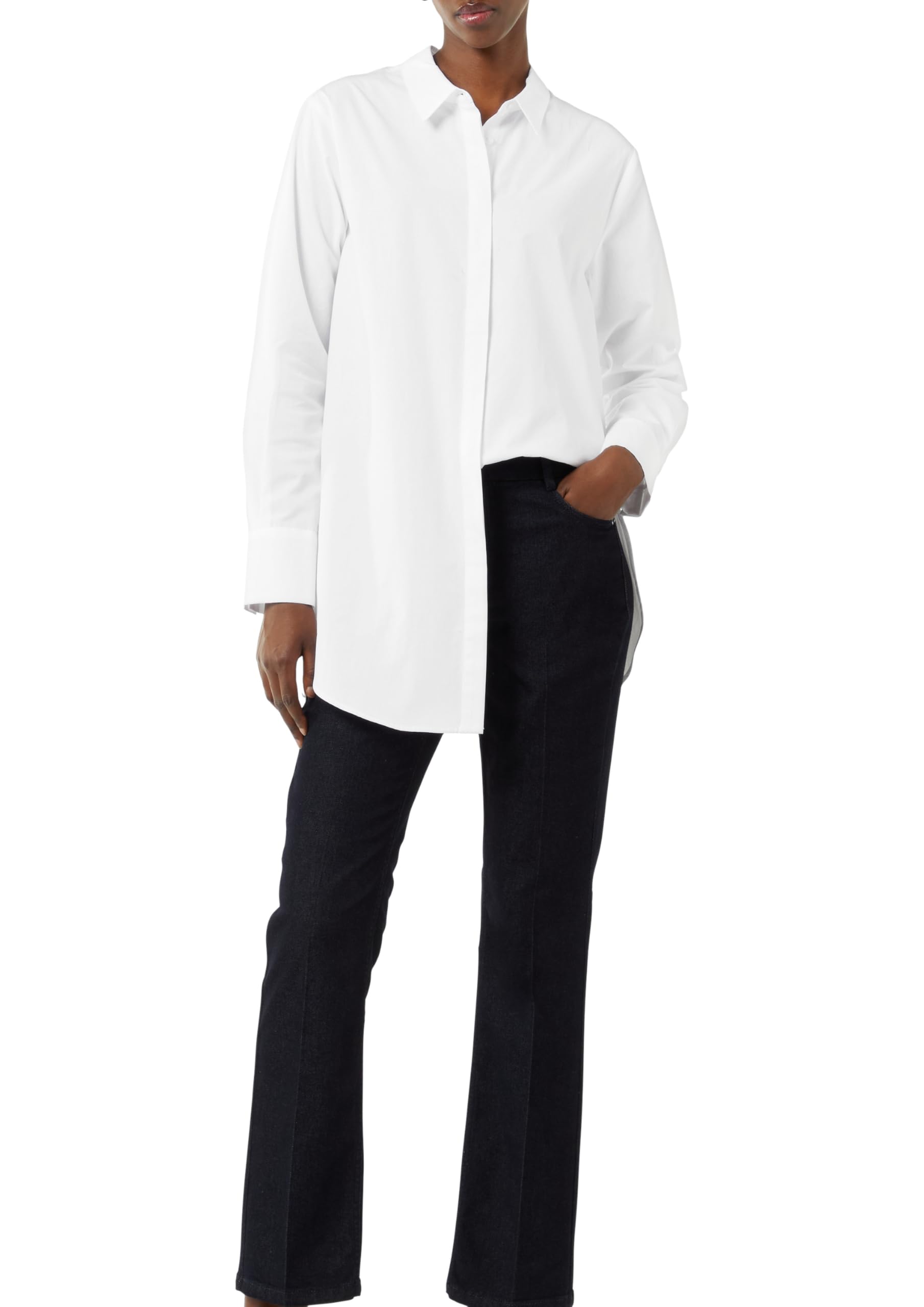 comma-blouses-bluse-wei-gr-34-baumwolle image 1