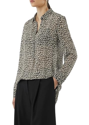 comma-longbluse-chiffon-leo-print-beige-gr-34 image 8