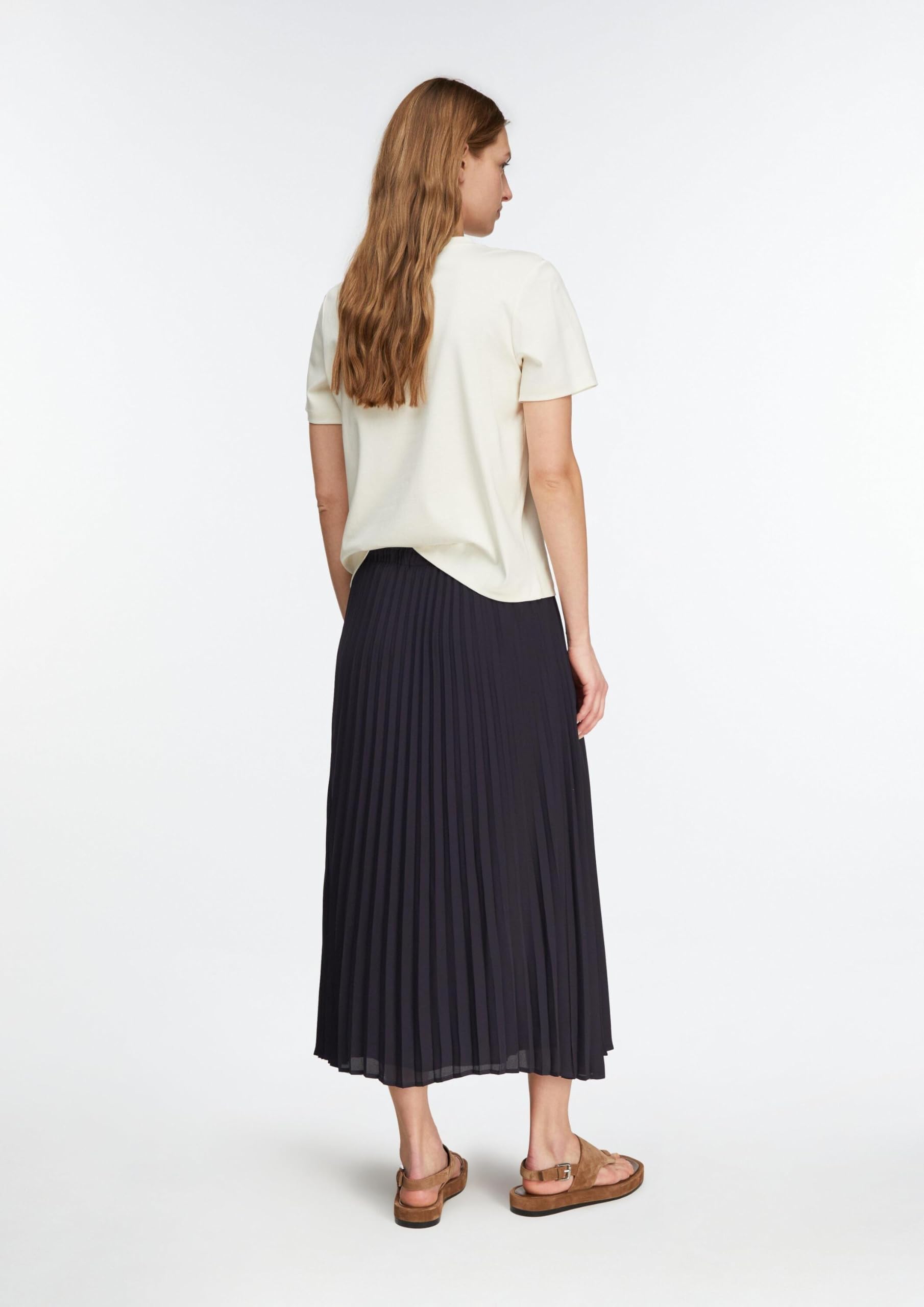 comma-skirts-chiffon-pliss-e-midirock-gr-e-42-tunnelzug image 7