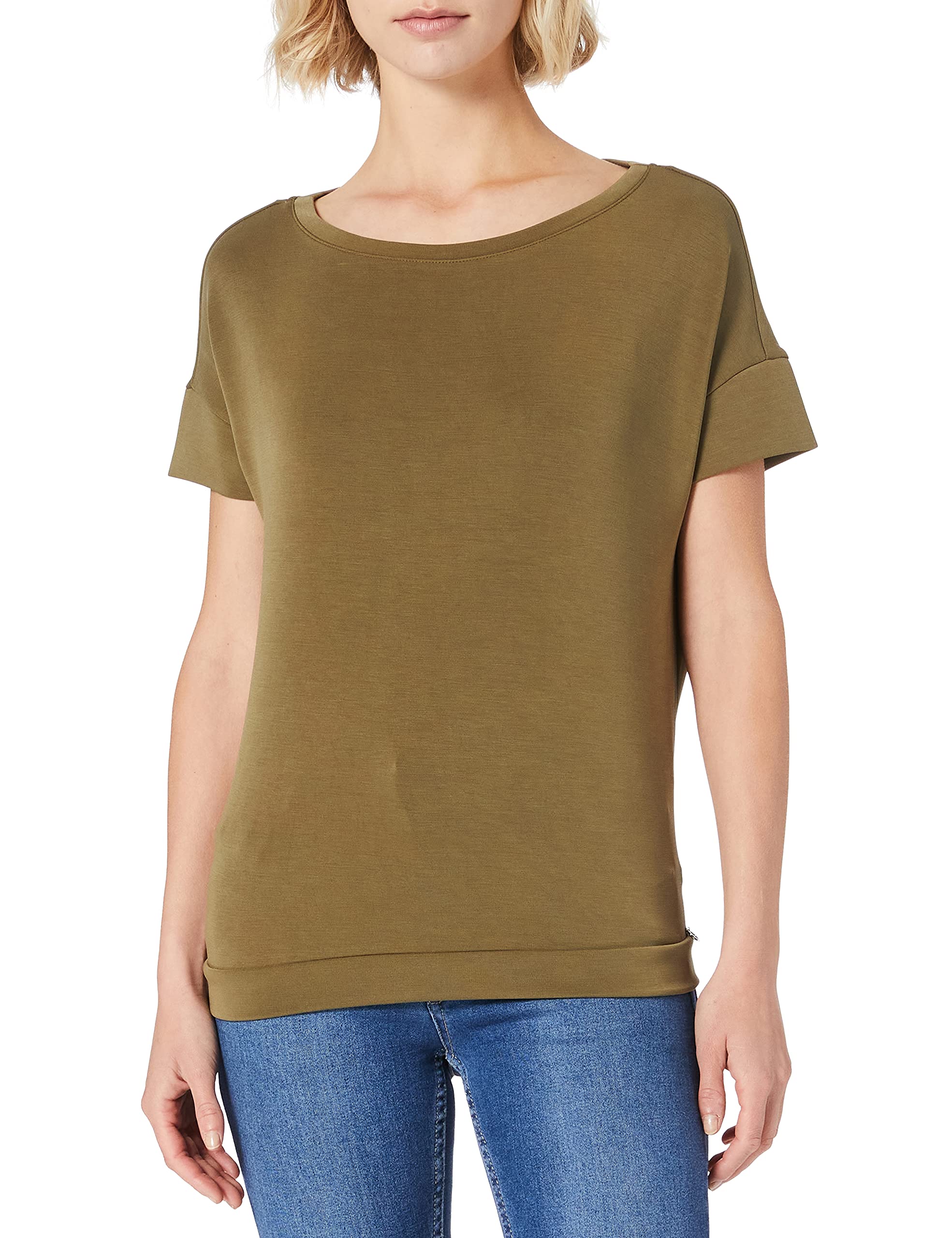 comma-damen-sweatshirt-kurzarm-modernes-oberteil image 2