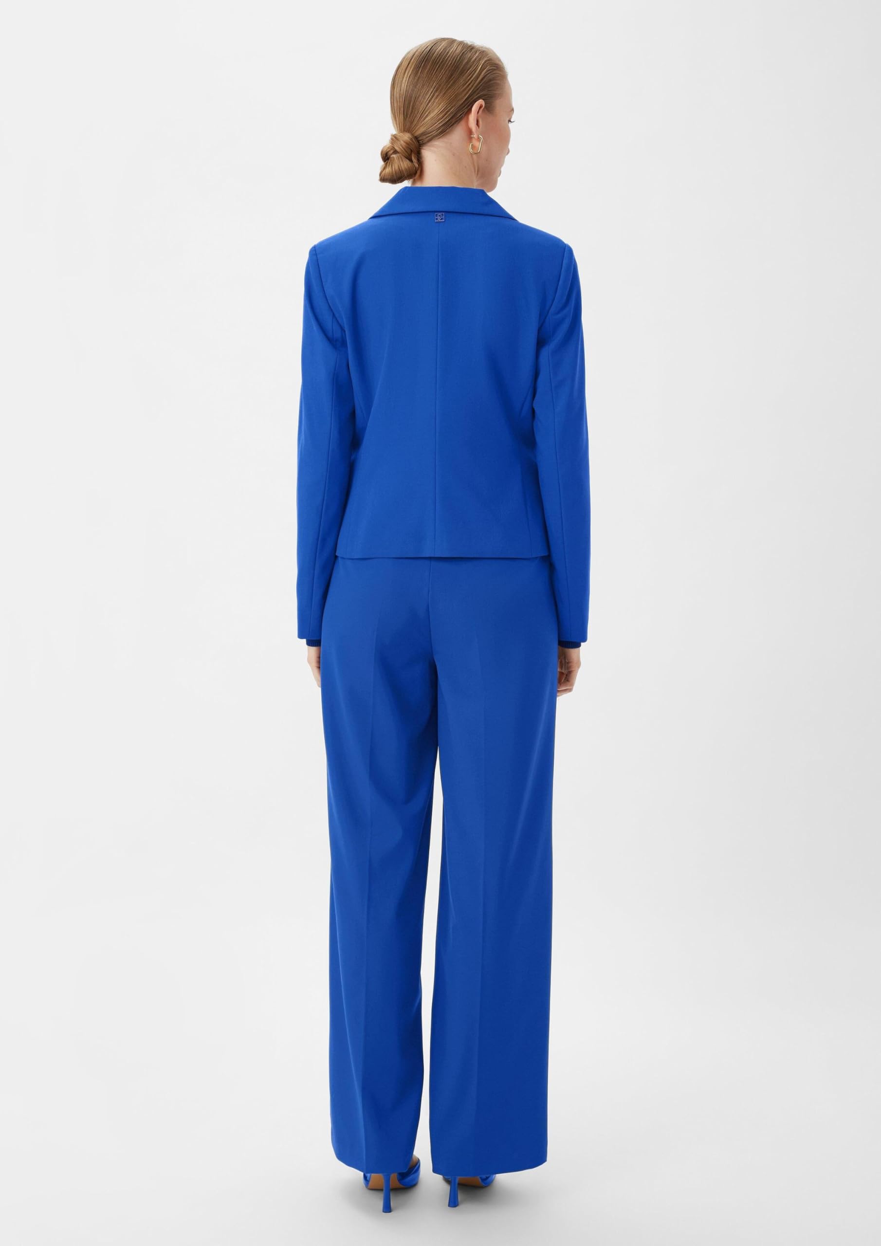 comma-blazer-tailliert-damenblazer-ozeanblau-gr-46 image 6