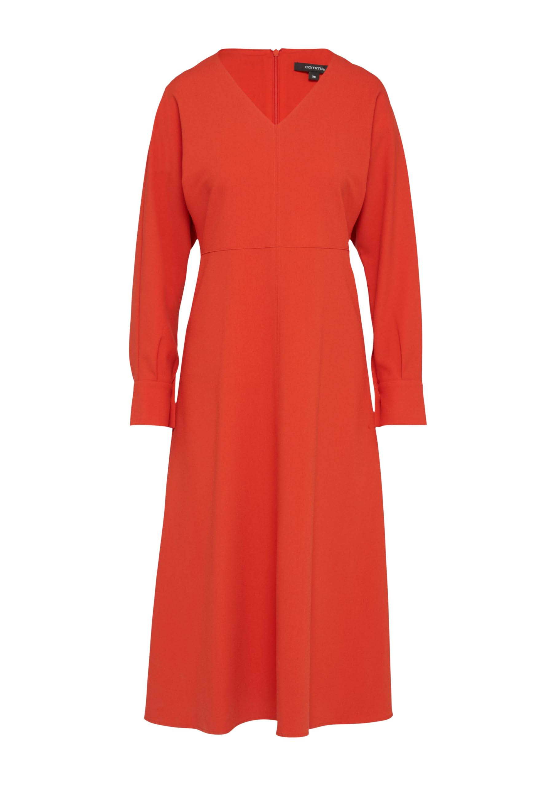 comma-crepe-kleid-mit-fledermausarm-kleid-gr-e-38-schwarz image 3