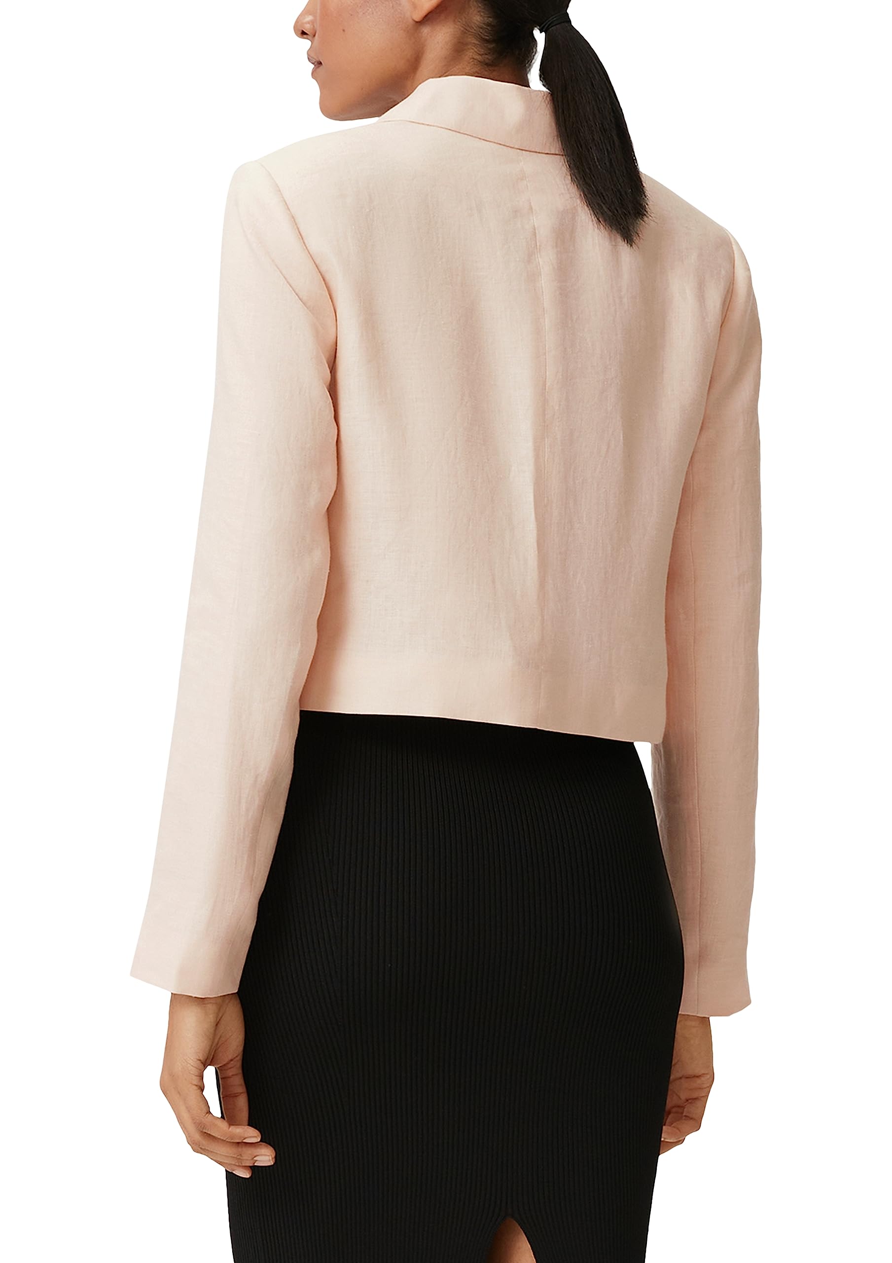 comma-blazer-leinen-damen-gr-e-38-business image 2