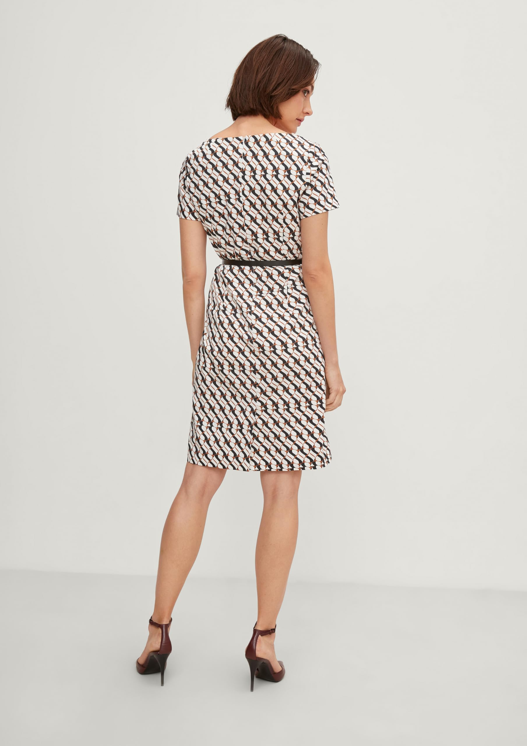 comma-dresses-business-kleid-etui-gr-40-mit-g-rtel image 7