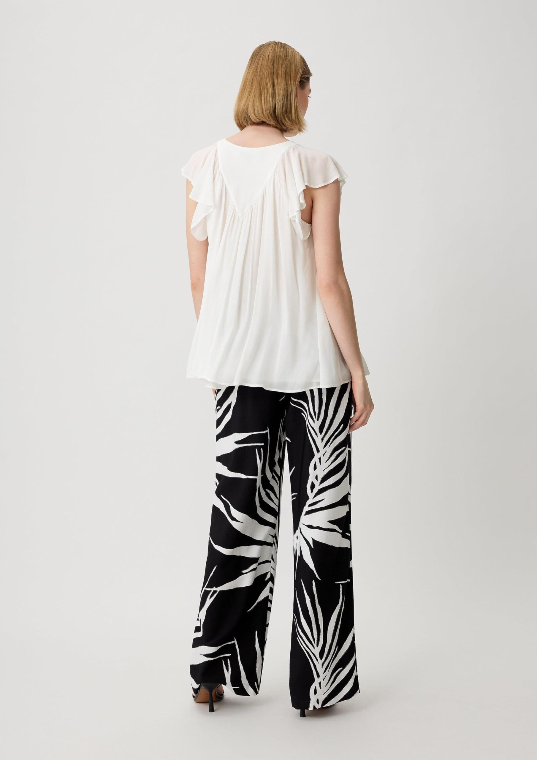comma-cr-pe-bluse-mit-raffung-viskose-gr-40 image 7
