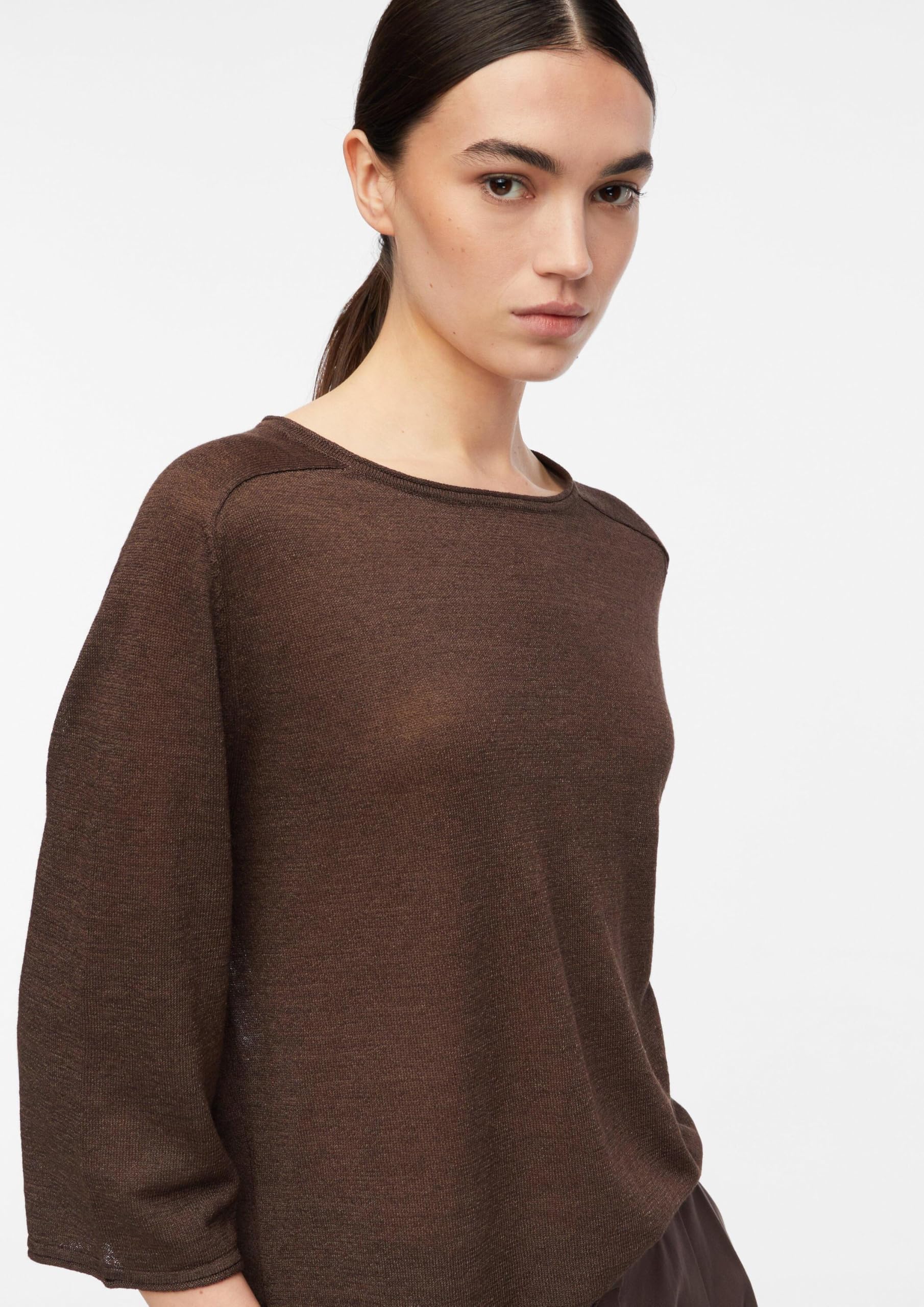 comma-strickpullover-damen-leinenmix-3-4-arm-gr-e-38 image 4