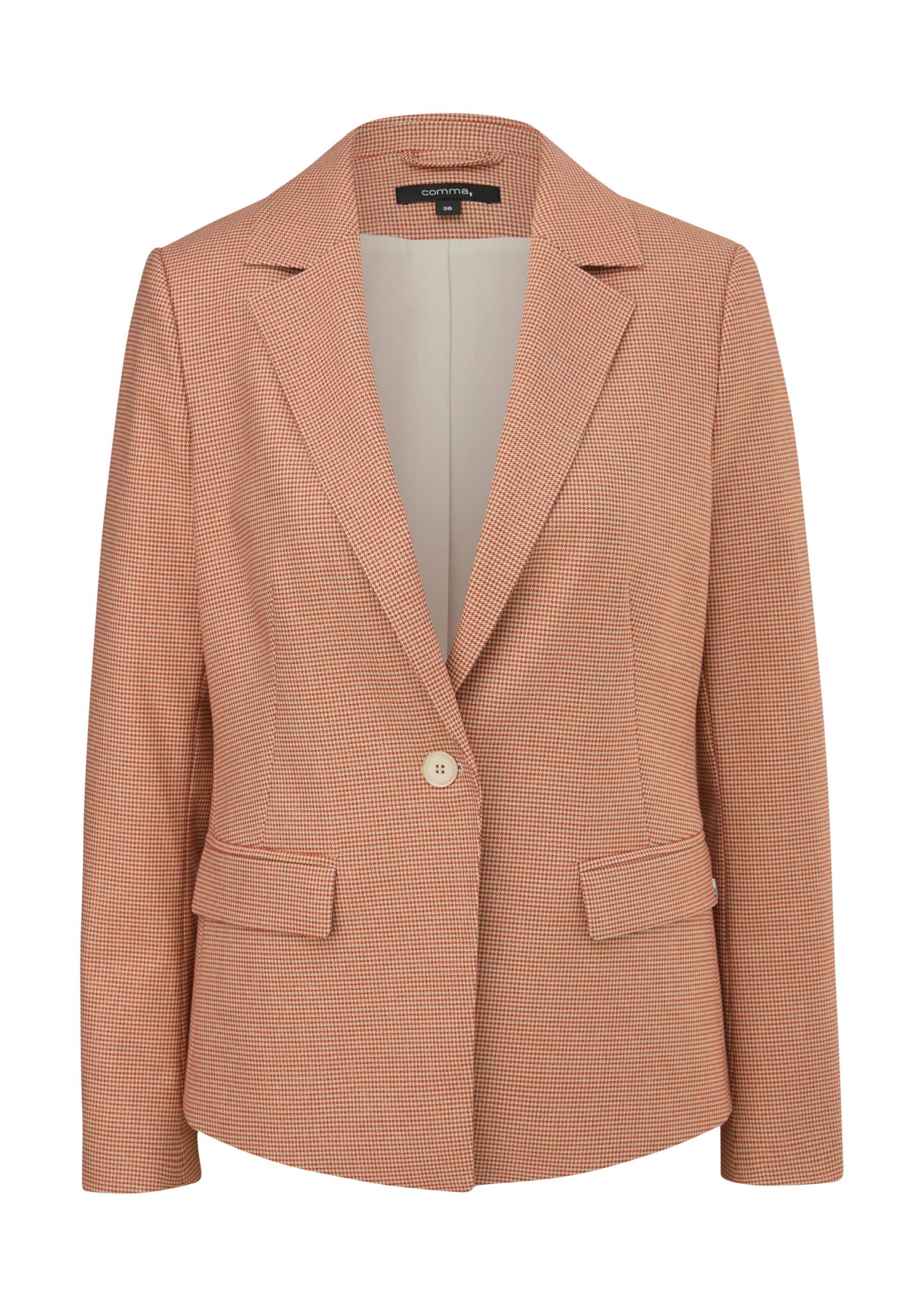 comma-taillierter-blazer-viskosemix-gr-e-34 image 3