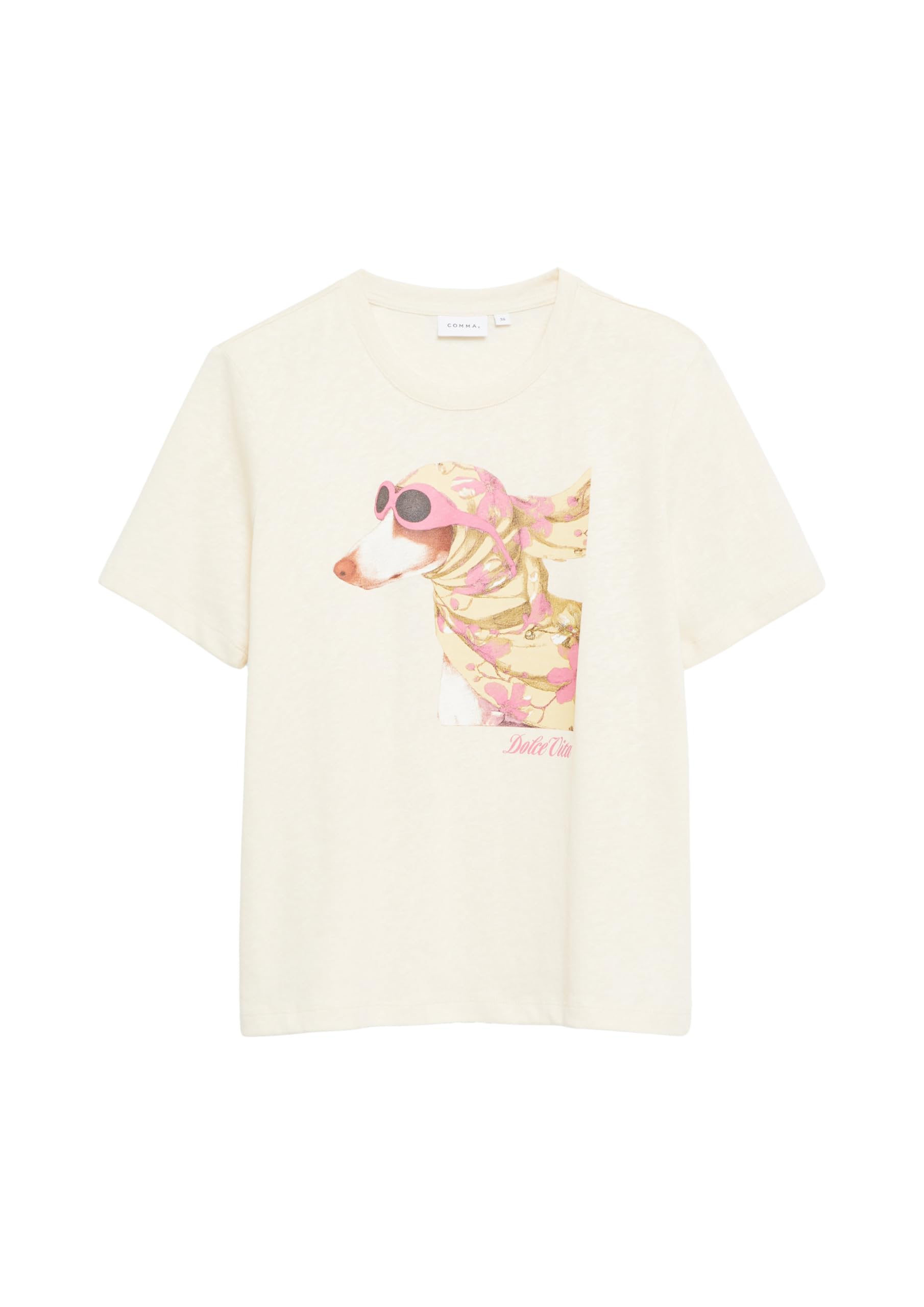 comma-damen-t-shirt-flammgarn-jersey-rundhals-regular-fit-44 image 4