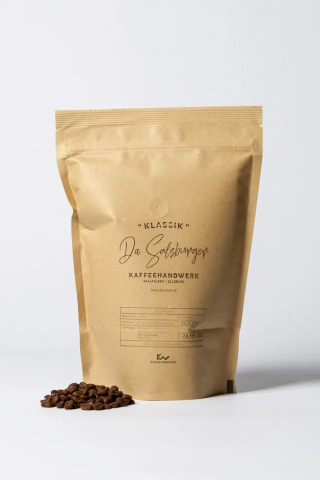 da-salzburger-kaffee-klassik-arabica-bohnen-500g image 1