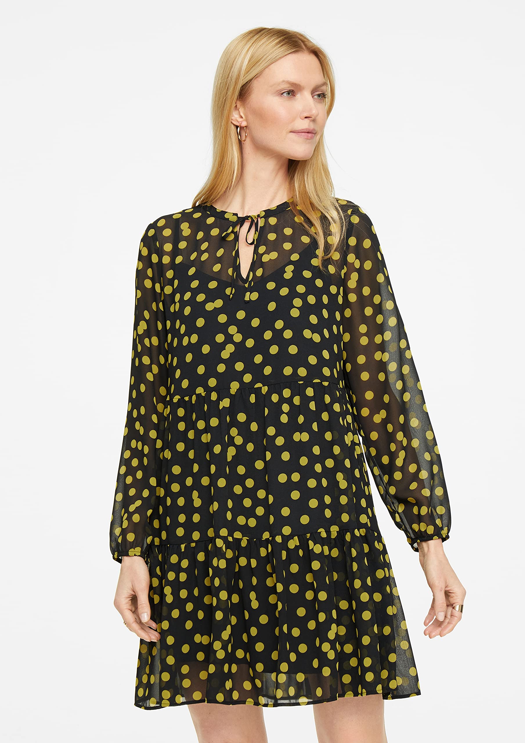 comma-tunika-bluse-damen-langarm-stufen-gr-m image 5