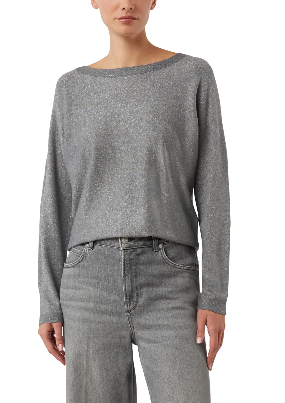 comma-knitwear-feinstrick-pullover-glitzergarn-gr-e-42 image 1