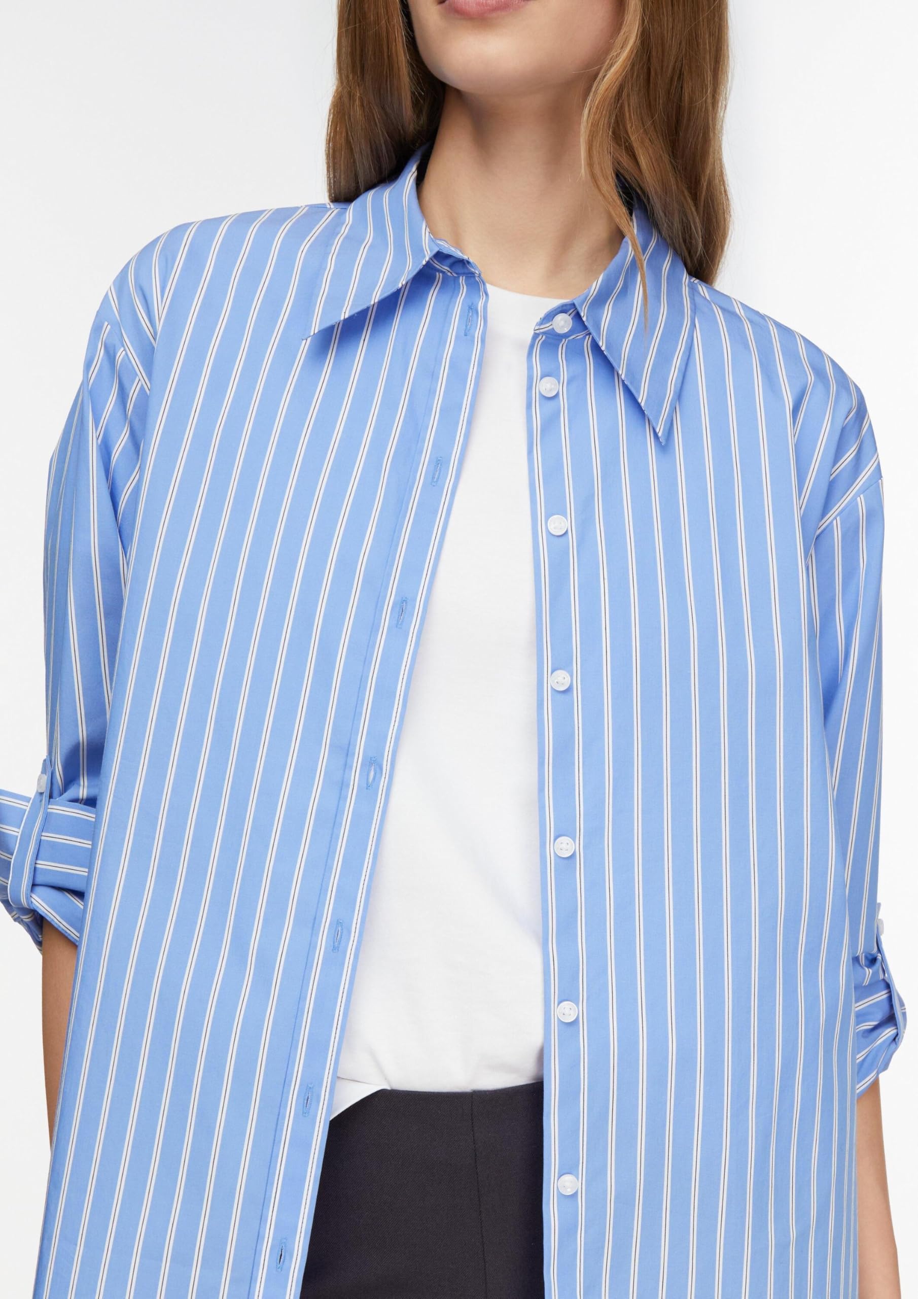 comma-oversize-bluse-popeline-langarm-gr-44 image 3