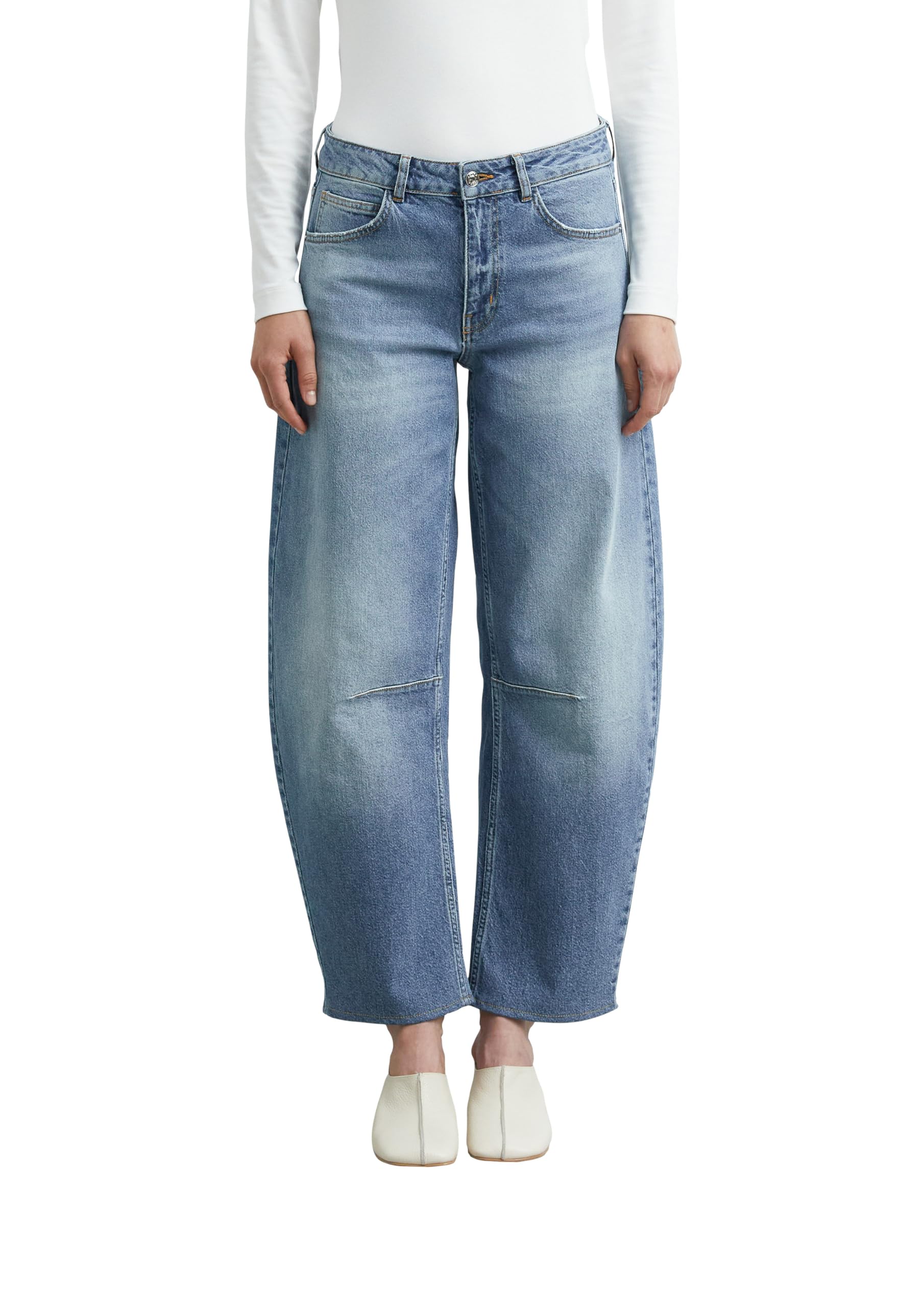 comma-jeans-barrel-leg-mid-rise-damen-gr-40 image 1