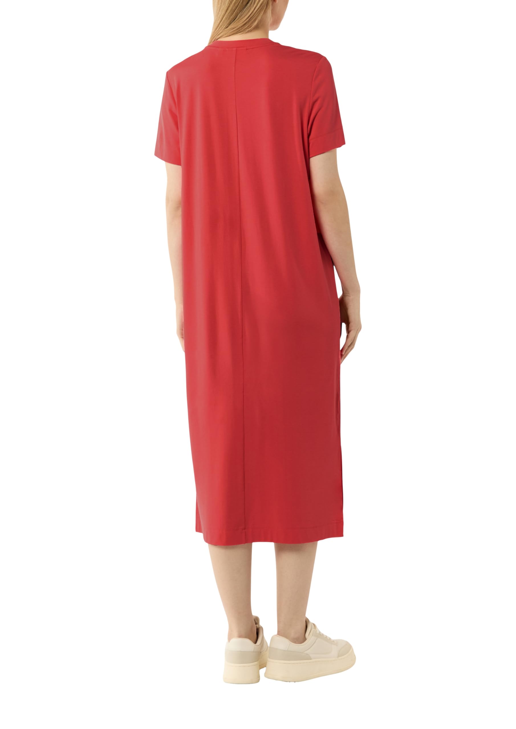 comma-dresses-kleid-rundhals-gr-34-granatapfel image 2