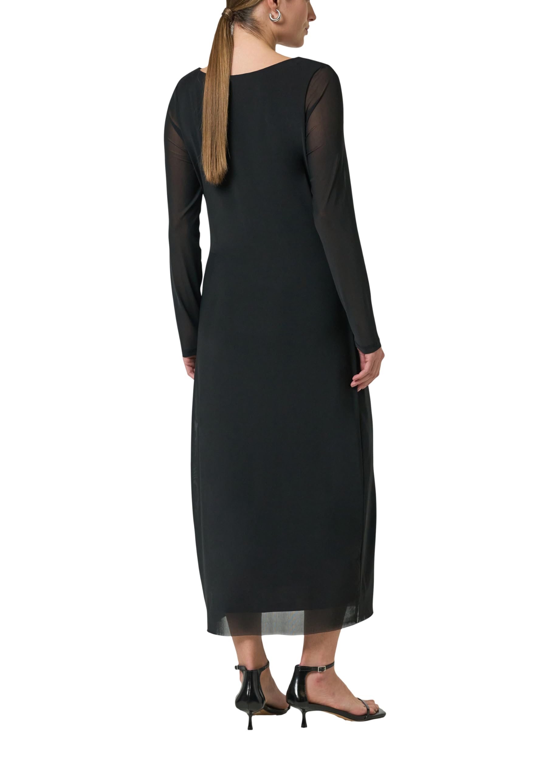comma-2158110-kleid-mit-mesh-damen-kleid-gr-e-40 image 2