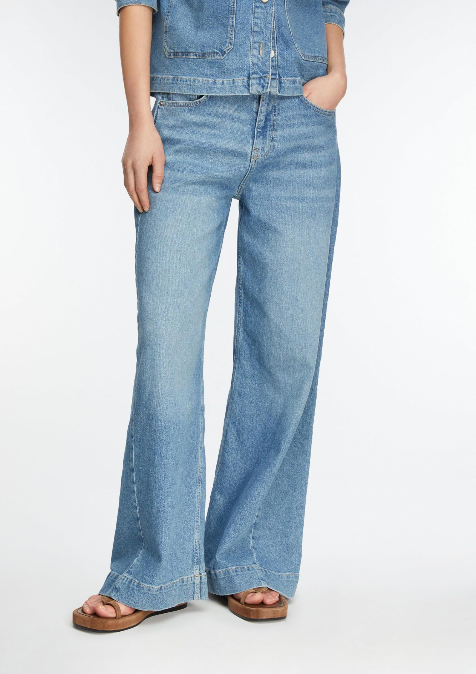 comma-wide-leg-jeans-denim-5-pocket-gr-34 image 5