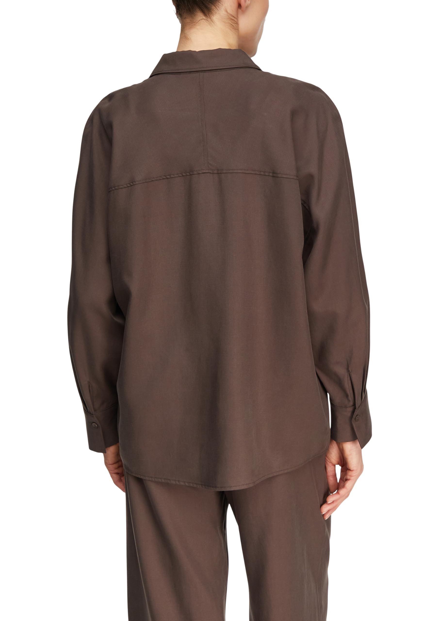 comma-blouses-bluse-gr-36-oversize-lyocell-leinen image 2