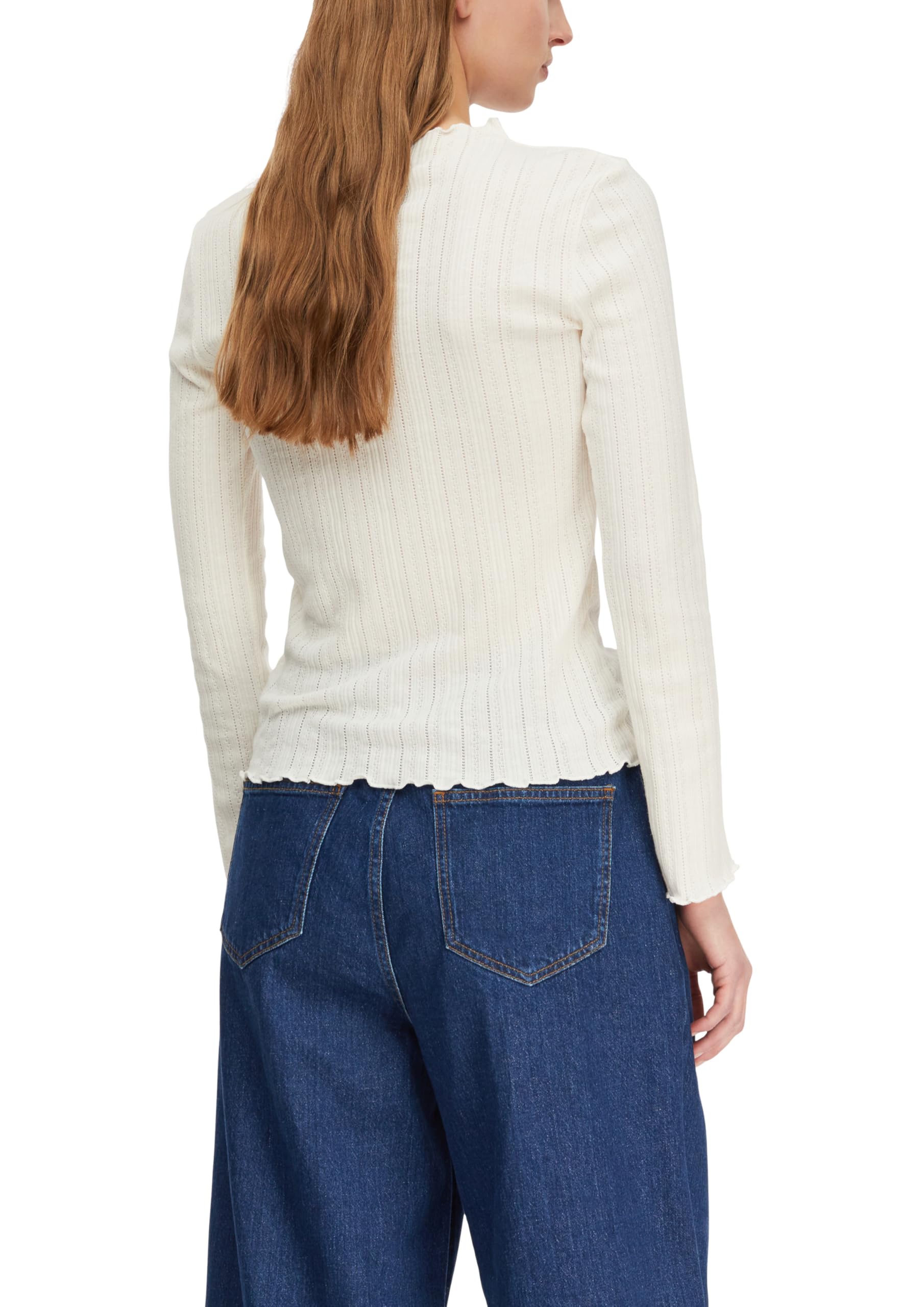 comma-2175710-ripp-shirt-langarm-damen-creme-0403 image 2