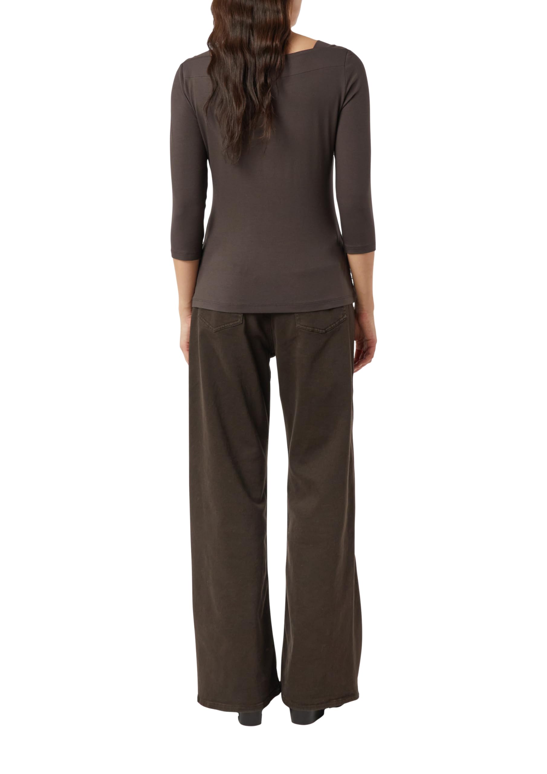 comma-viskoseshirt-slim-fit-3-4-rmel-gr-44 image 2